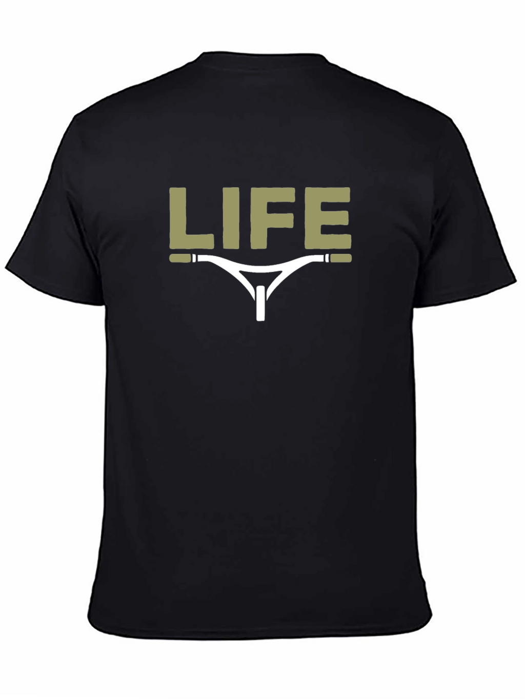 Life Handlebar T-Shirt - BMX Bike Design