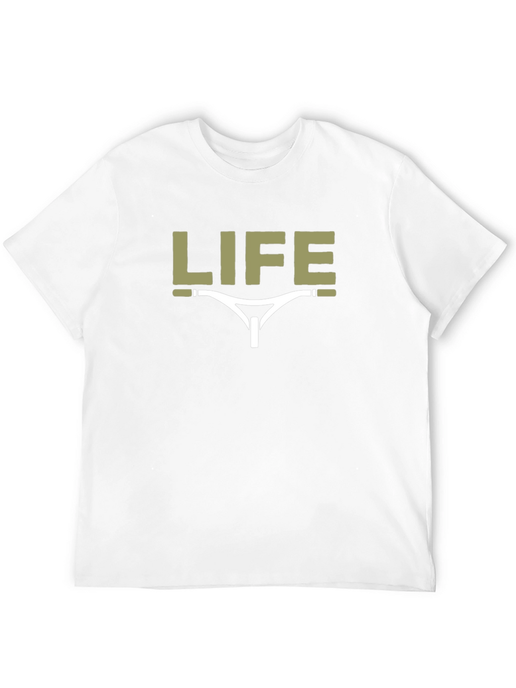 Life Handlebar T-Shirt - BMX Bike Design
