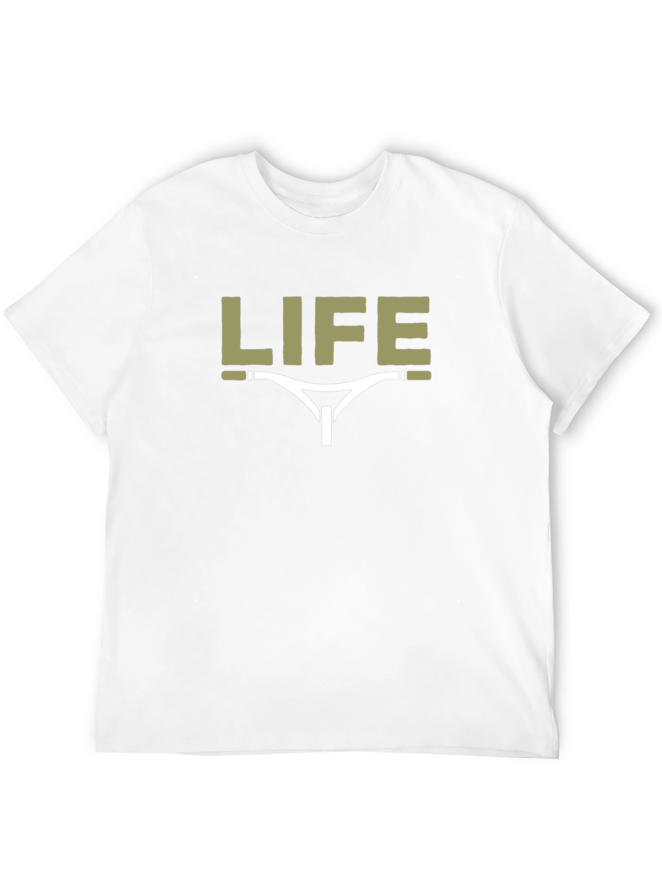 Life Handlebar T-Shirt - BMX Bike Design