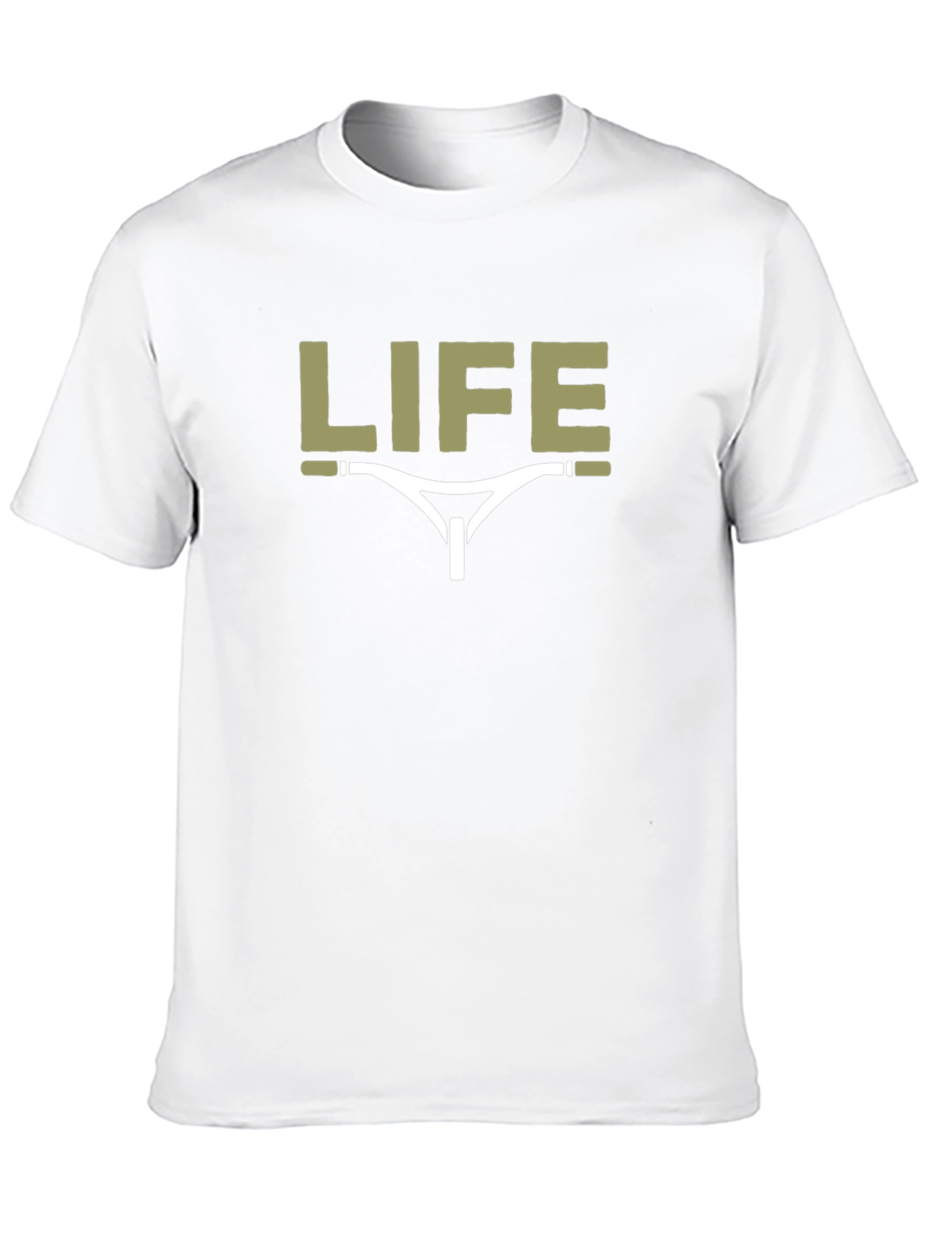 Life Handlebar T-Shirt - BMX Bike Design