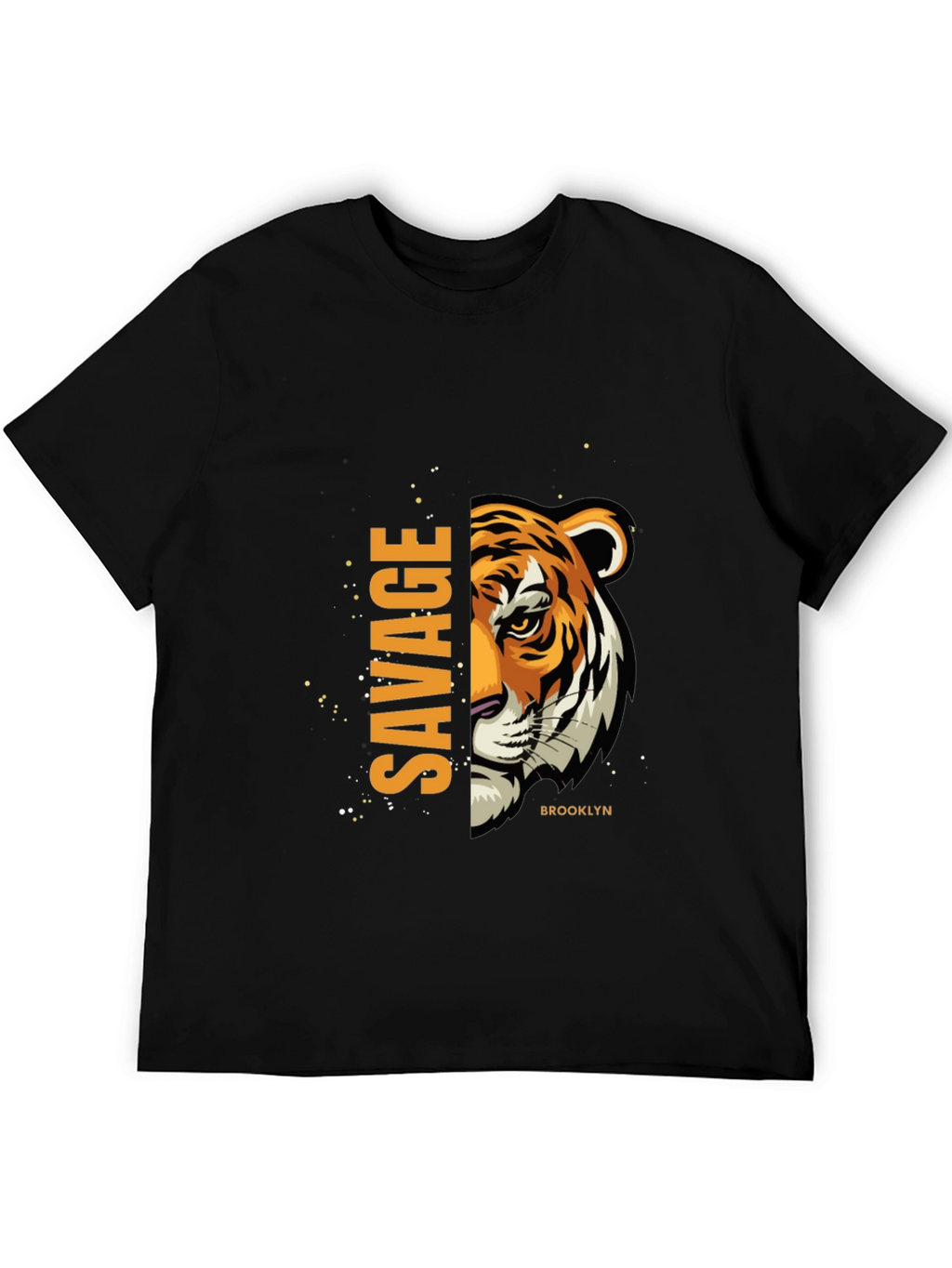 Savage Tiger Graphic T-Shirt - Brooklyn Style