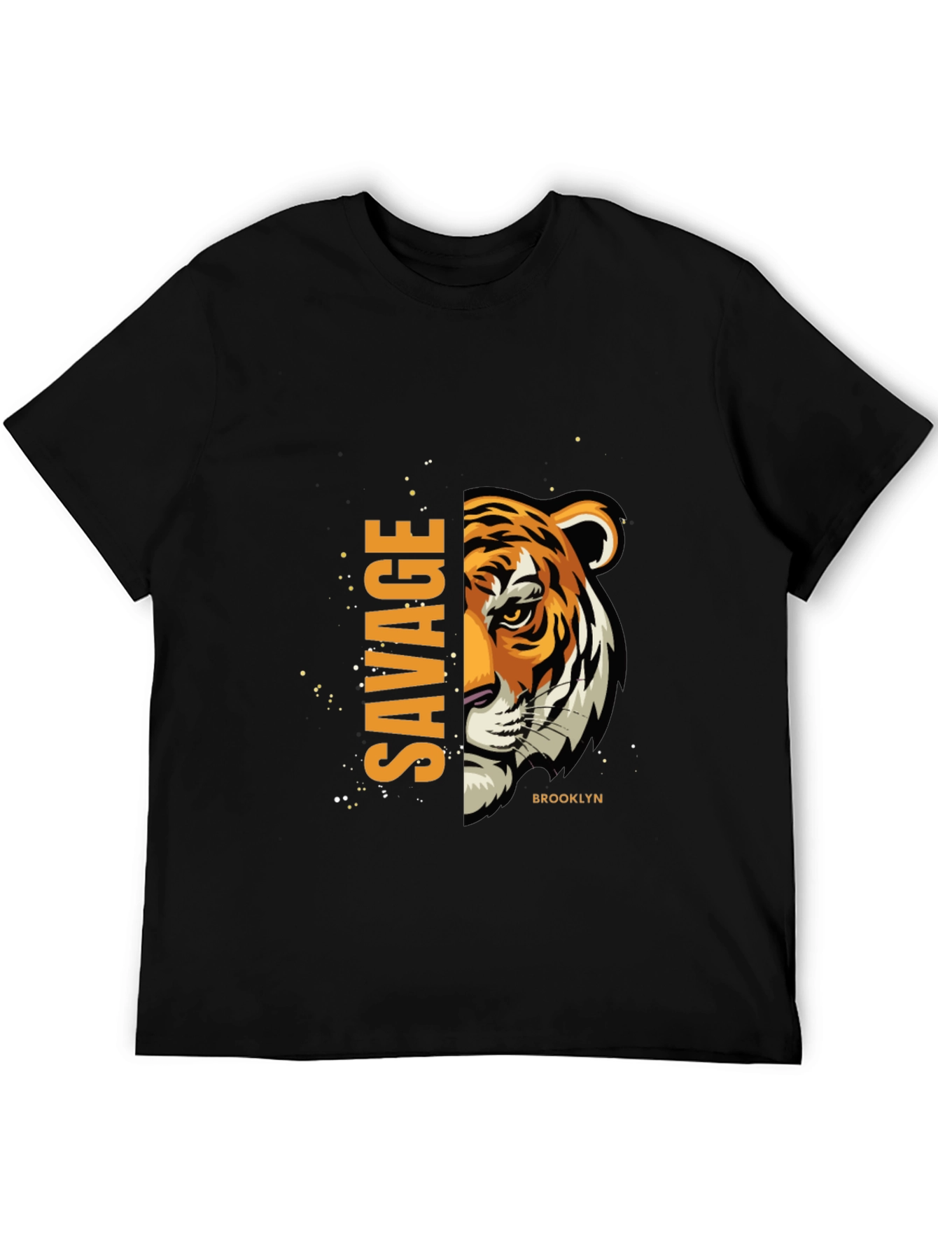 Savage Tiger Graphic T-Shirt - Brooklyn Style
