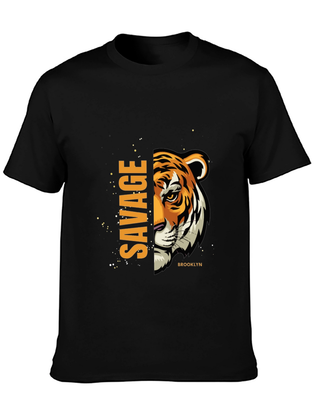 Savage Tiger Graphic T-Shirt - Brooklyn Style