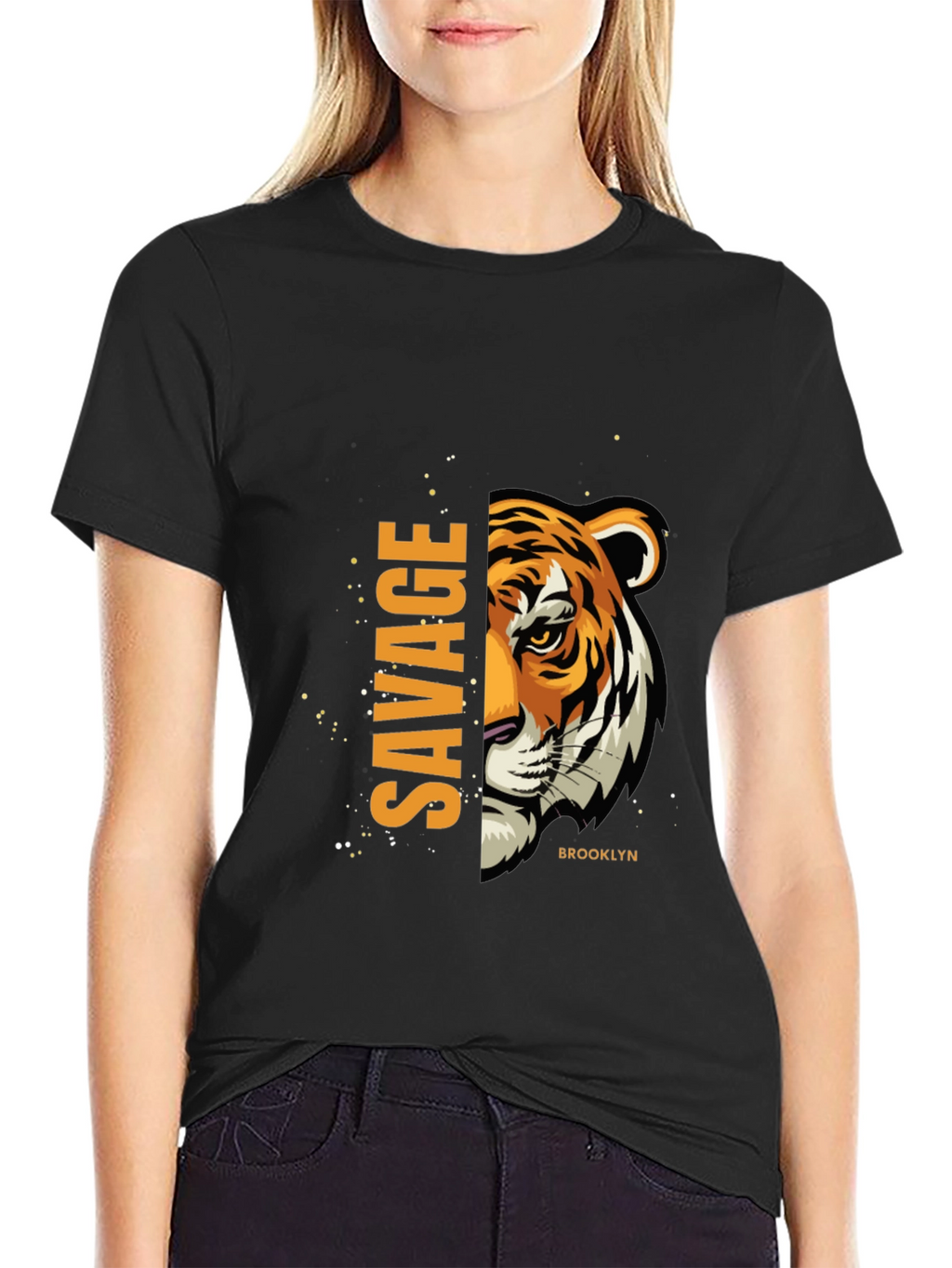 Savage Tiger Graphic T-Shirt - Brooklyn Style