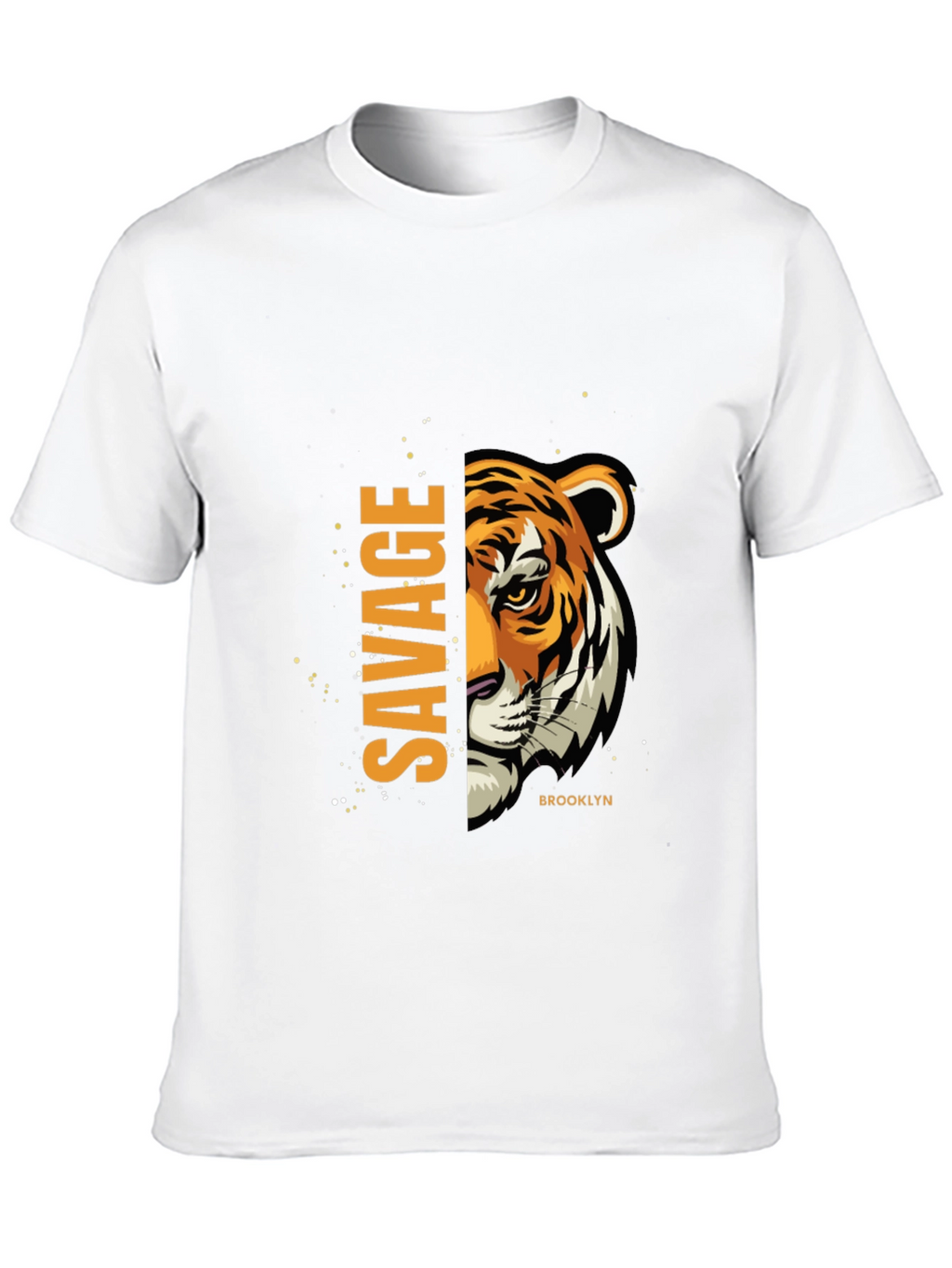 Savage Tiger Graphic T-Shirt - Brooklyn Style