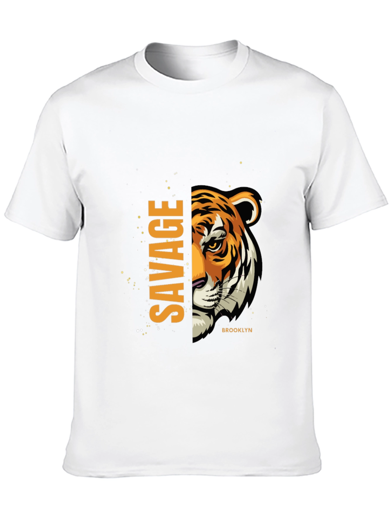 Savage Tiger Graphic T-Shirt - Brooklyn Style