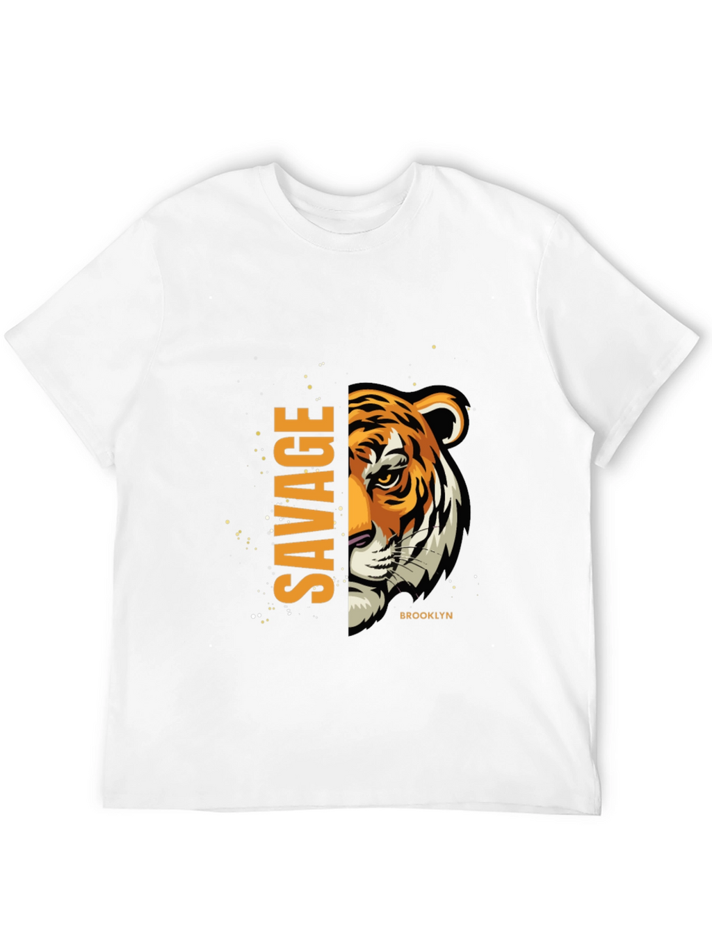 Savage Tiger Graphic T-Shirt - Brooklyn Style