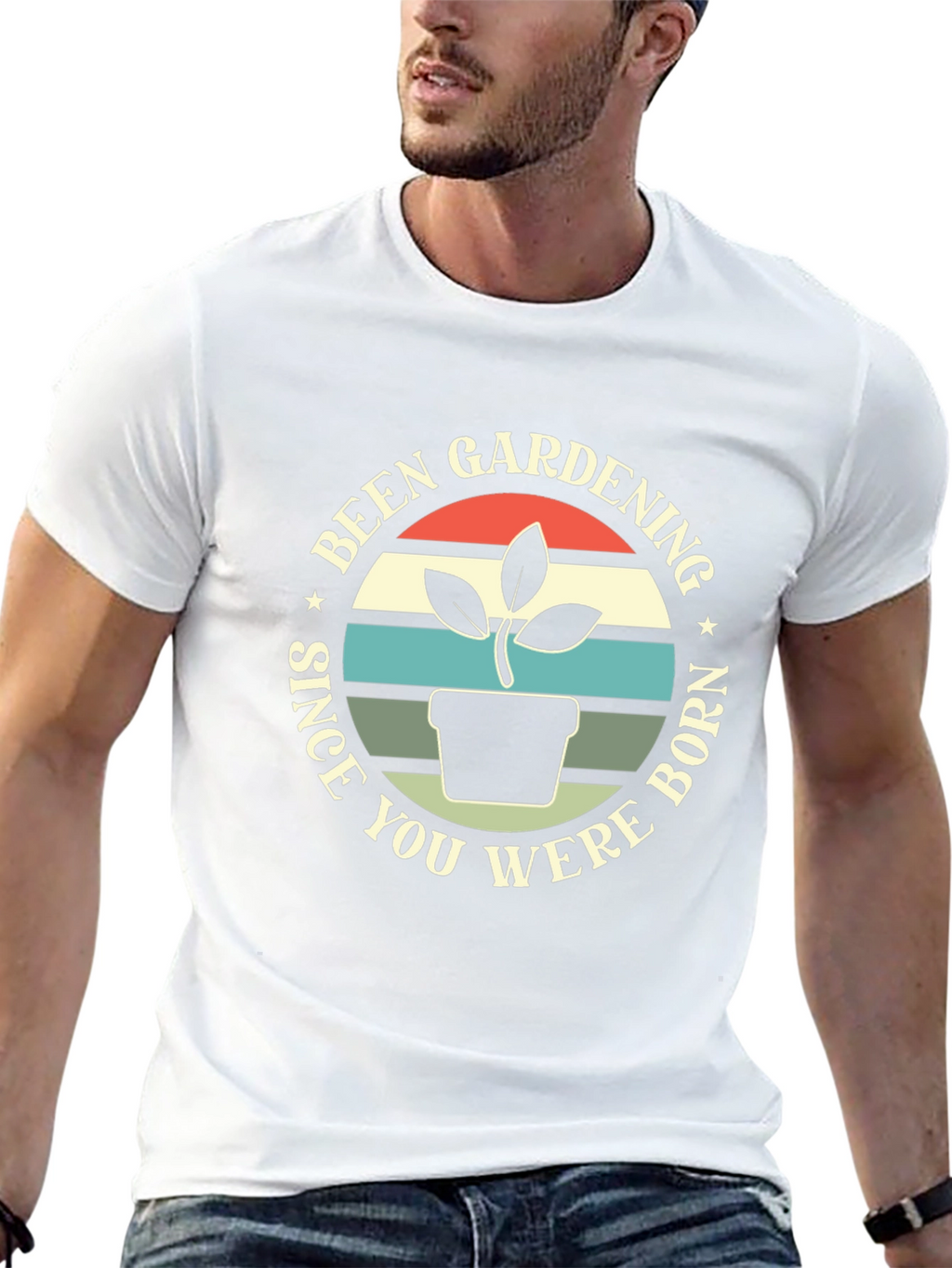 Gardening Enthusiast T-Shirt - Born to Garden
