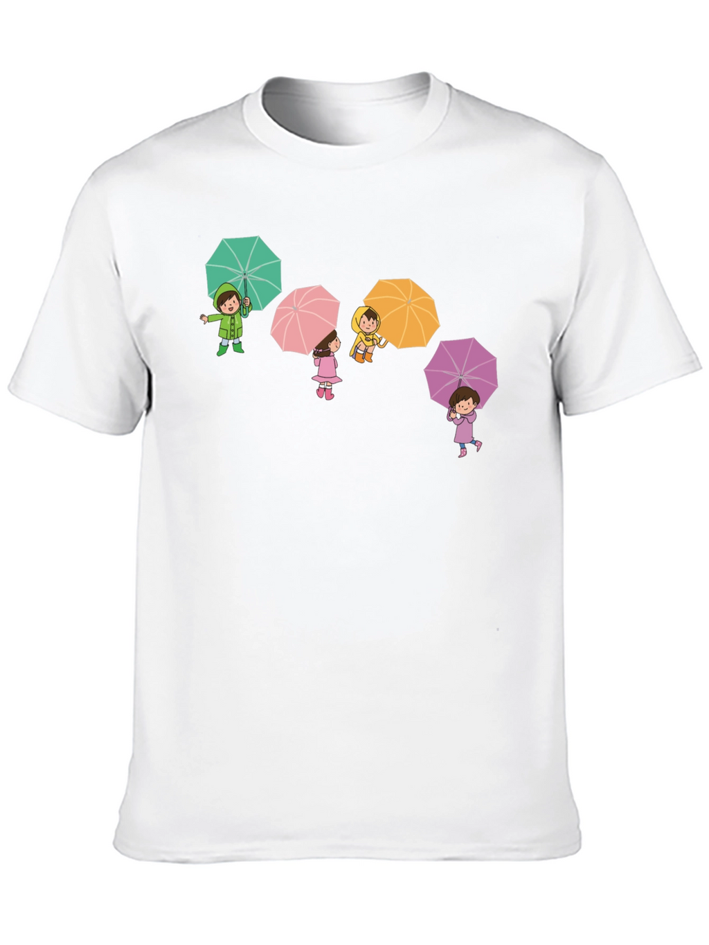 Umbrella Kids Graphic Tee - Black