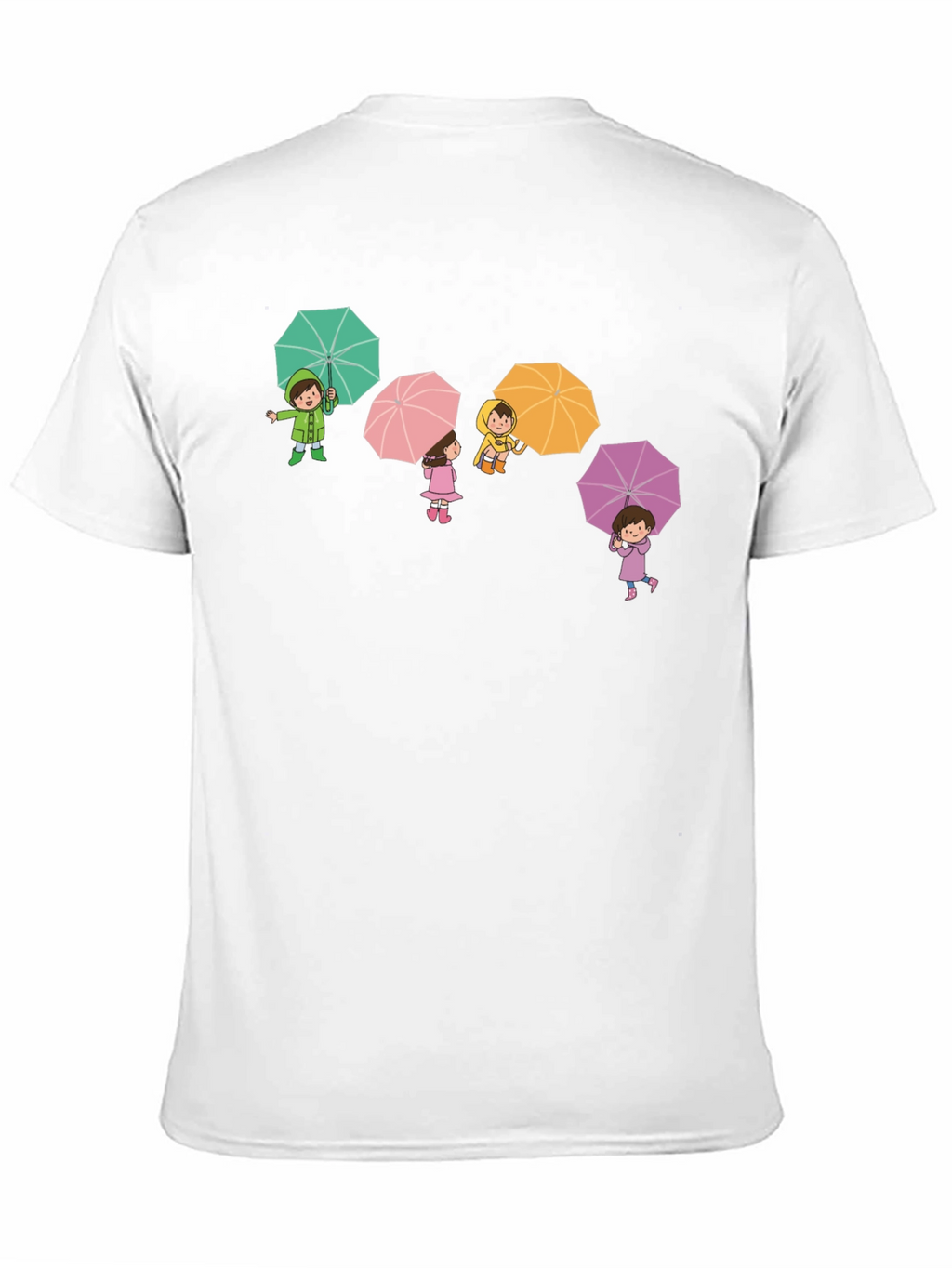 Umbrella Kids Graphic Tee - Black