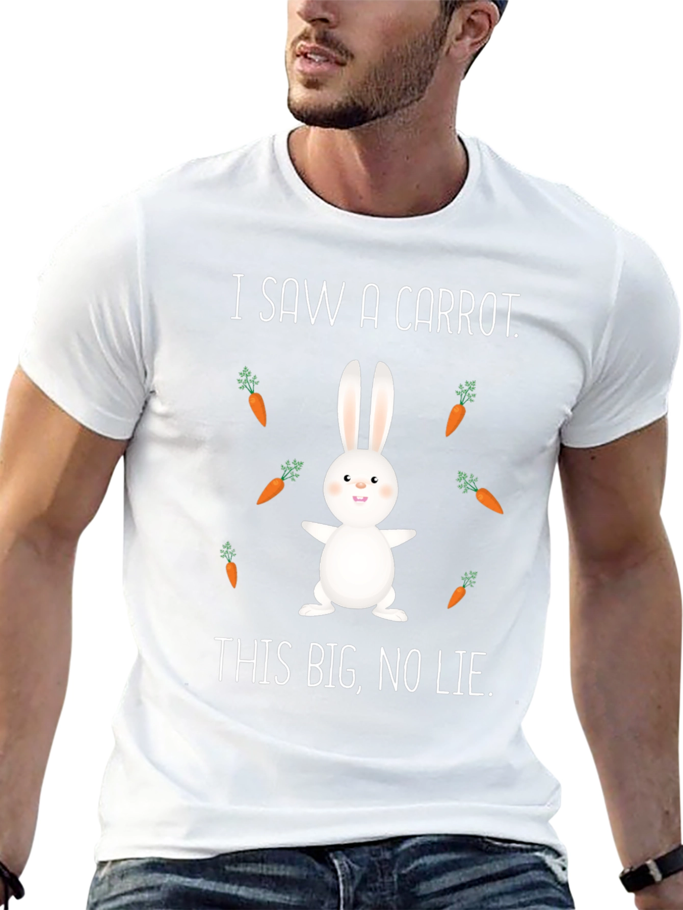 Funny Easter Bunny Carrot T-Shirt - No Lie!