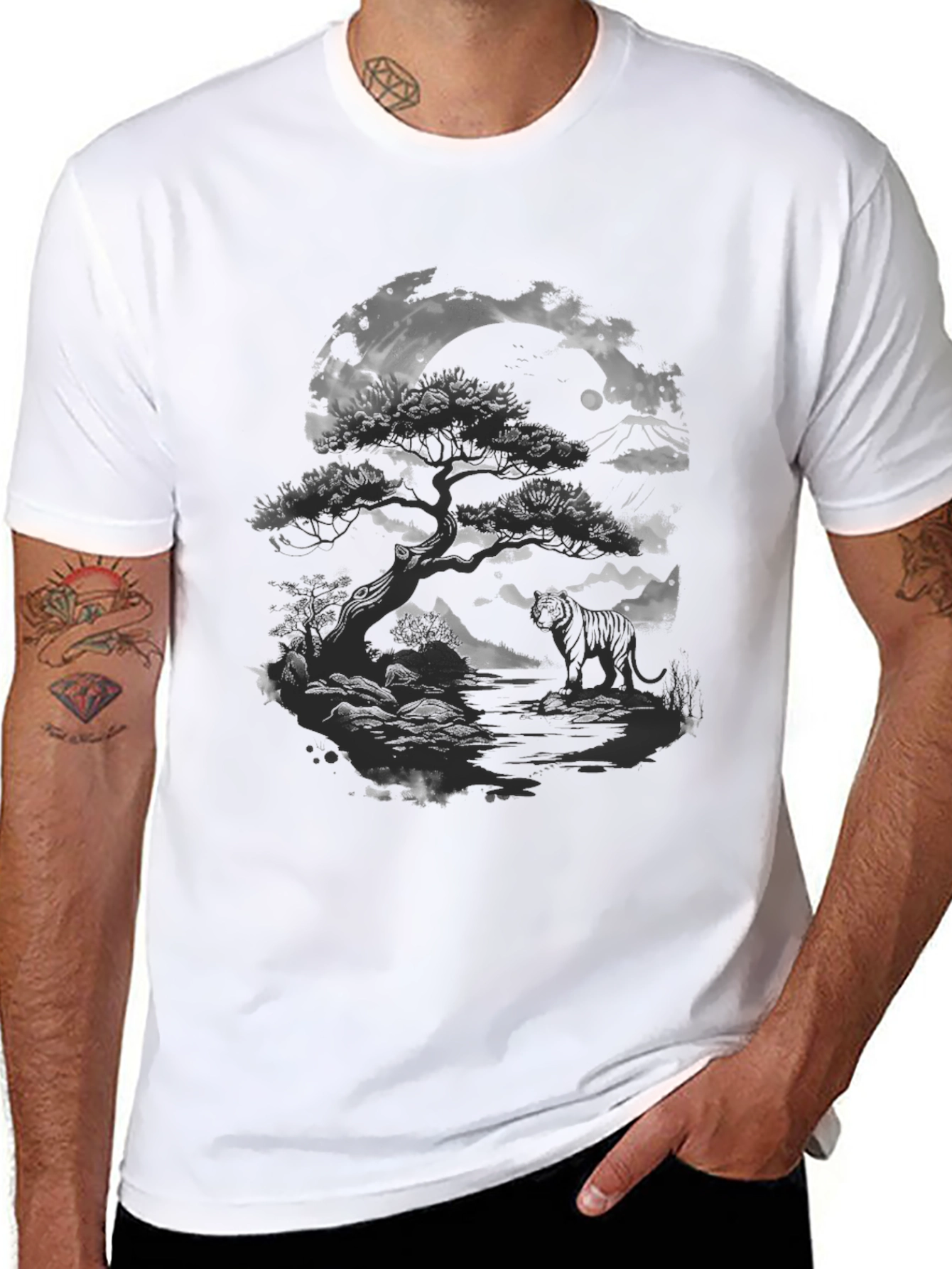 Tiger Bonsai T-Shirt