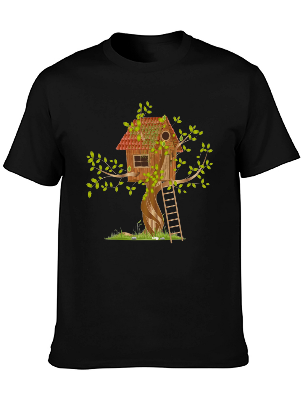 Treehouse Graphic Tee - Nature Inspired Shirt