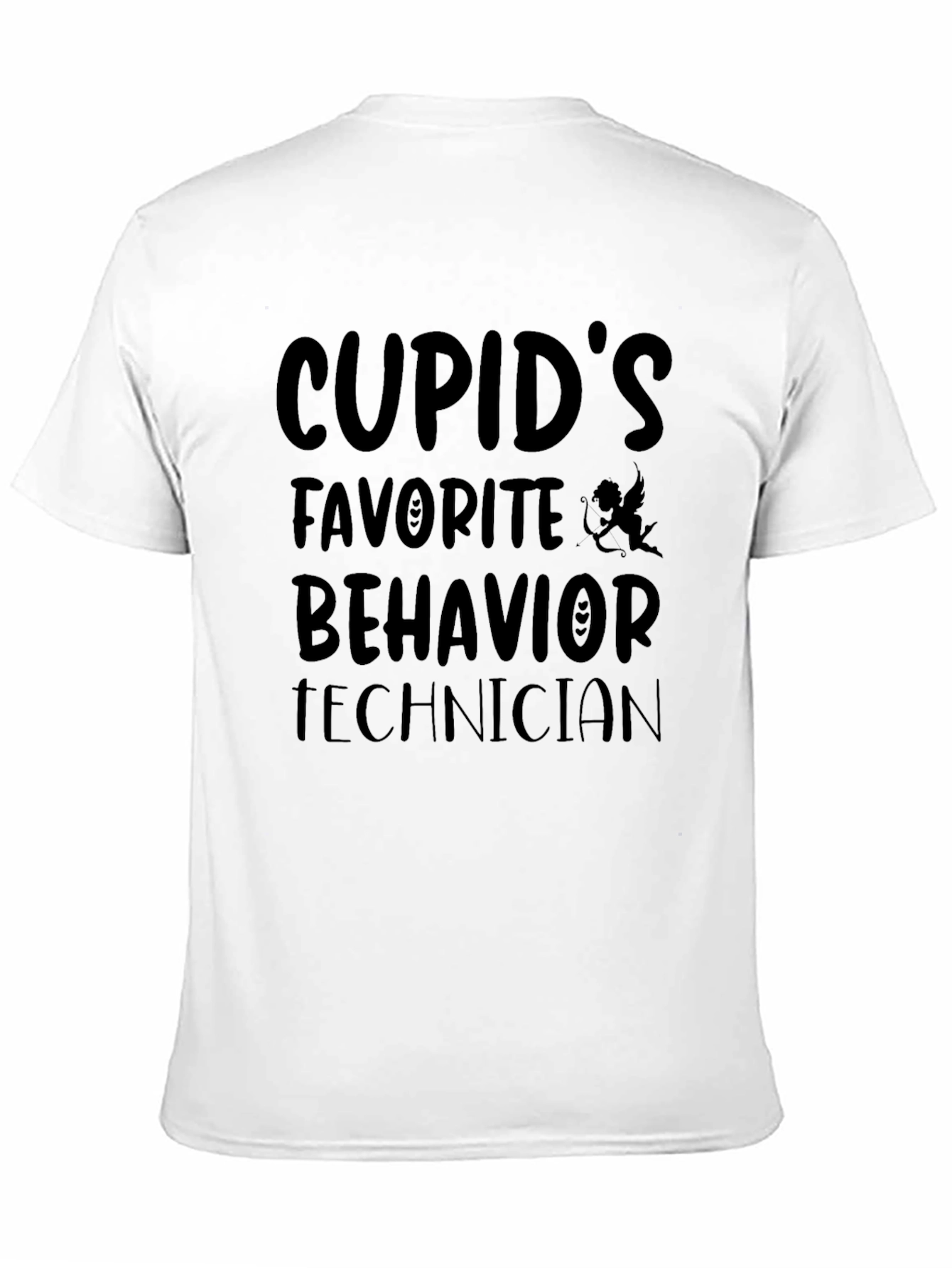 Cupids Favorite Behavior Technician Black T-Shirt
