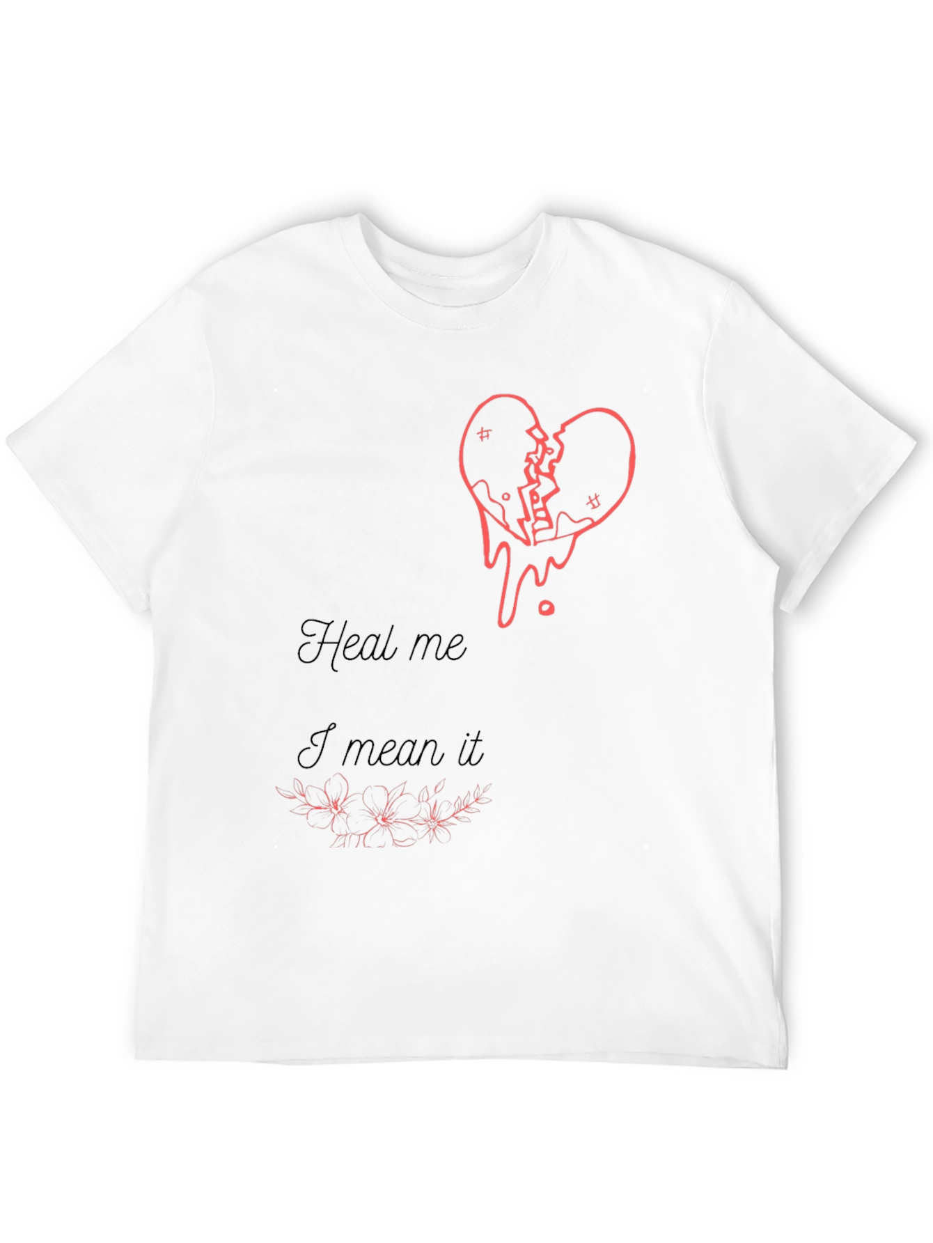 Heal Me Broken Heart Graphic Tee