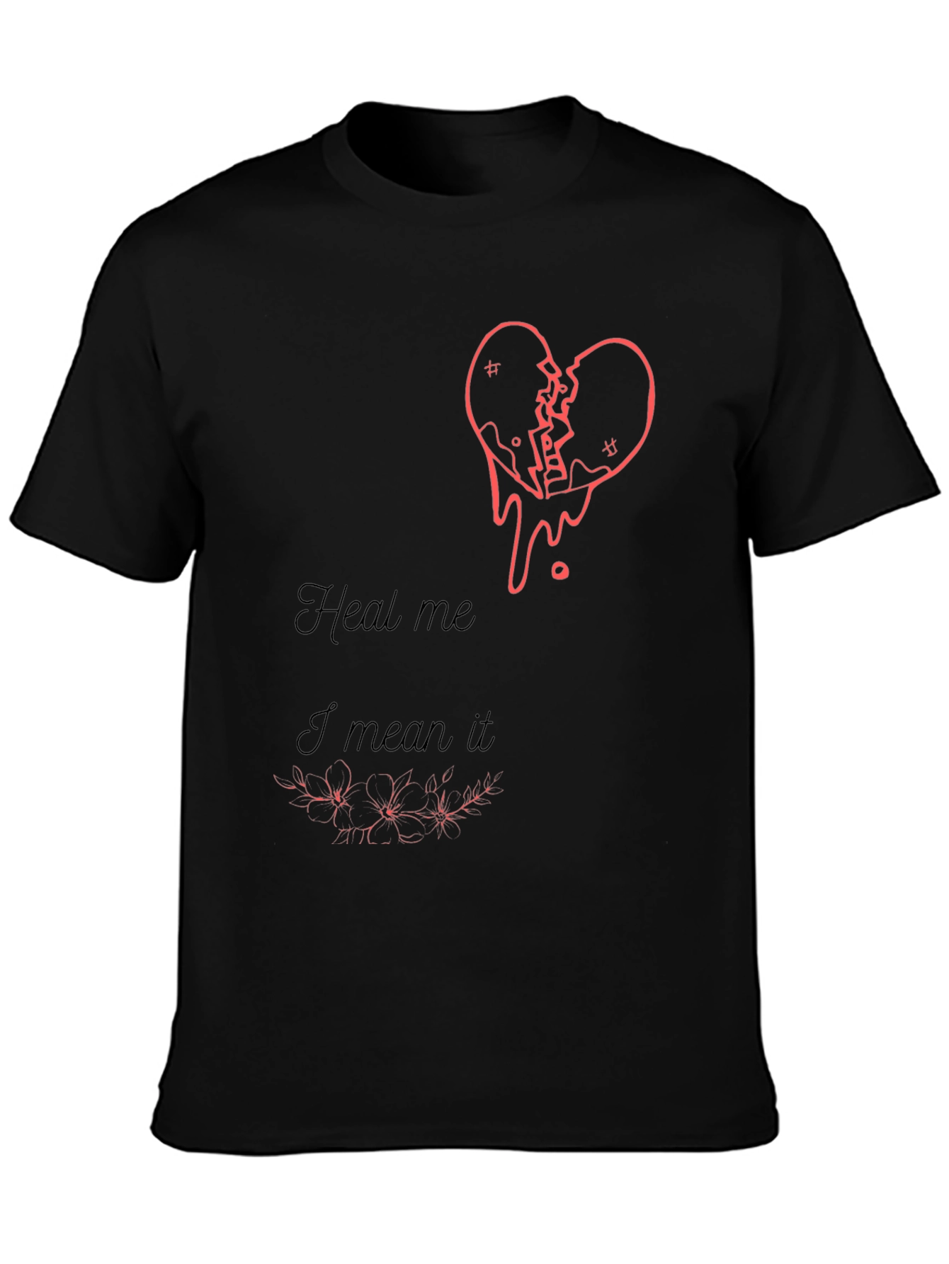 Heal Me Broken Heart Graphic Tee
