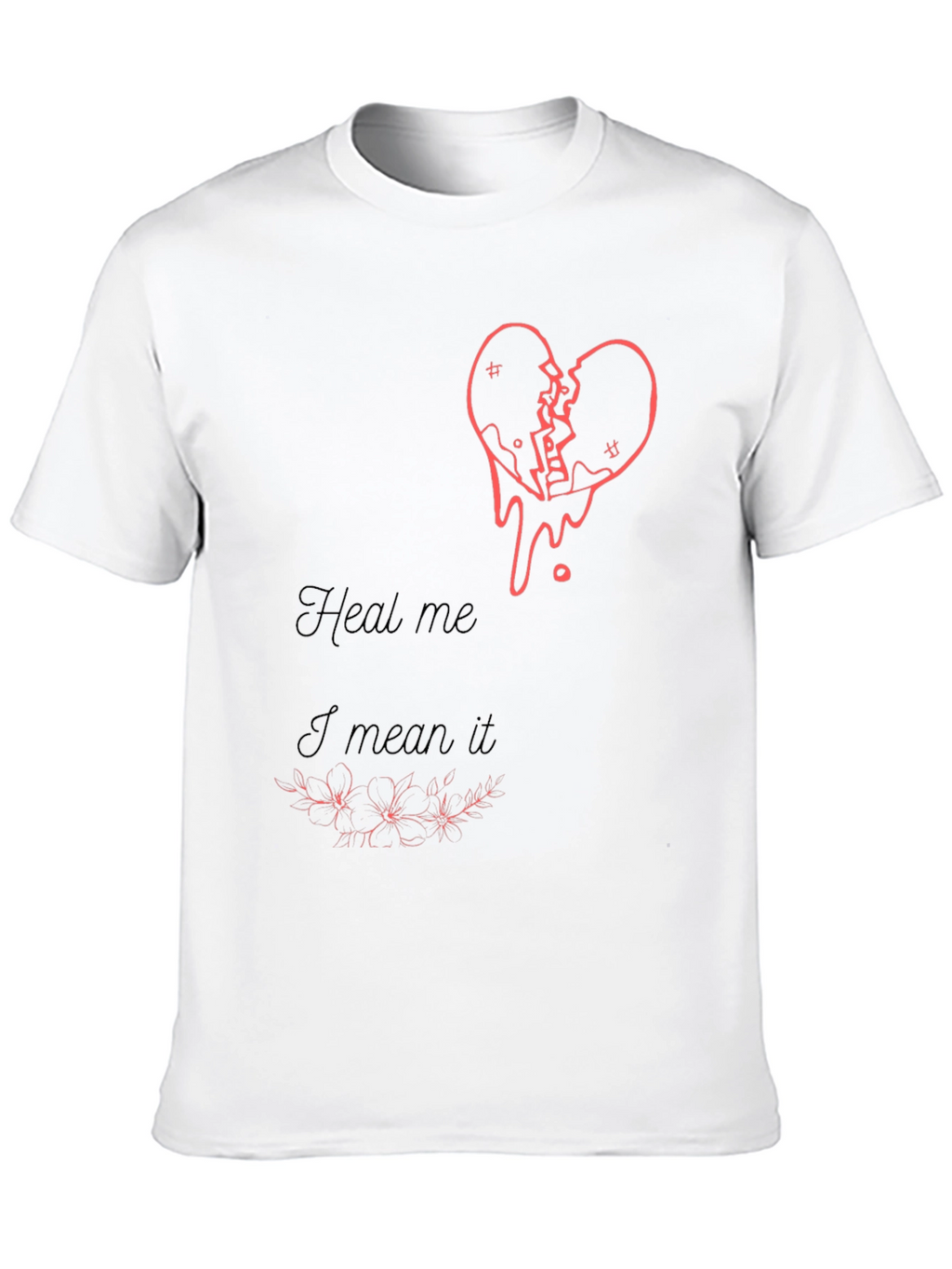 Heal Me Broken Heart Graphic Tee