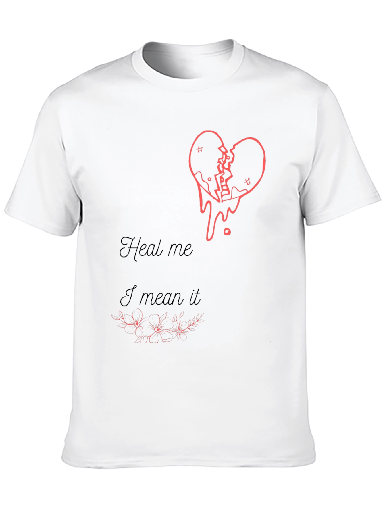 Heal Me Broken Heart Graphic Tee
