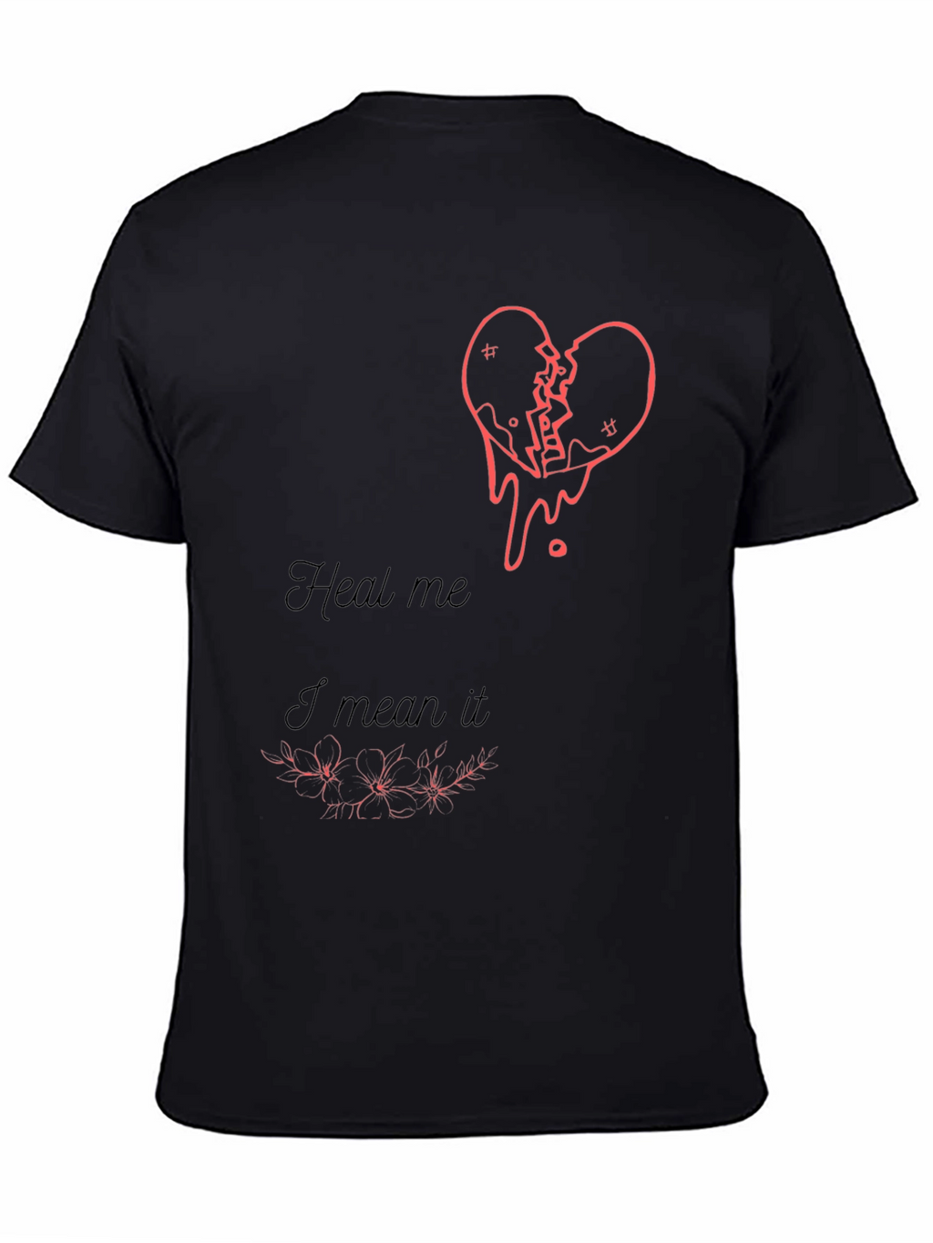 Heal Me Broken Heart Graphic Tee