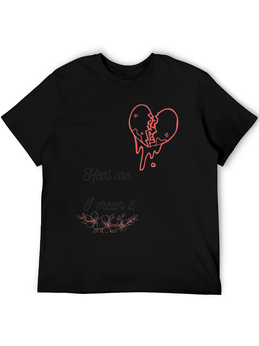 Heal Me Broken Heart Graphic Tee