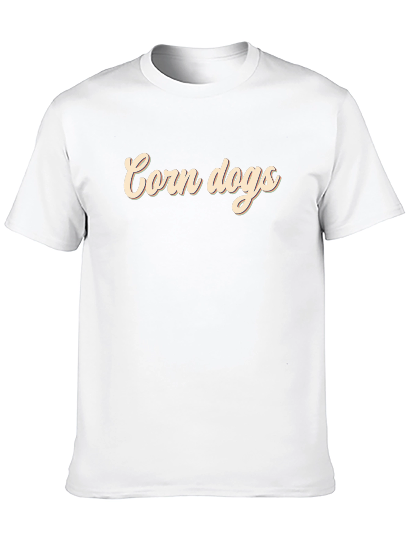 Corn Dogs Graphic Tee - Soft Cotton Blend T-Shirt