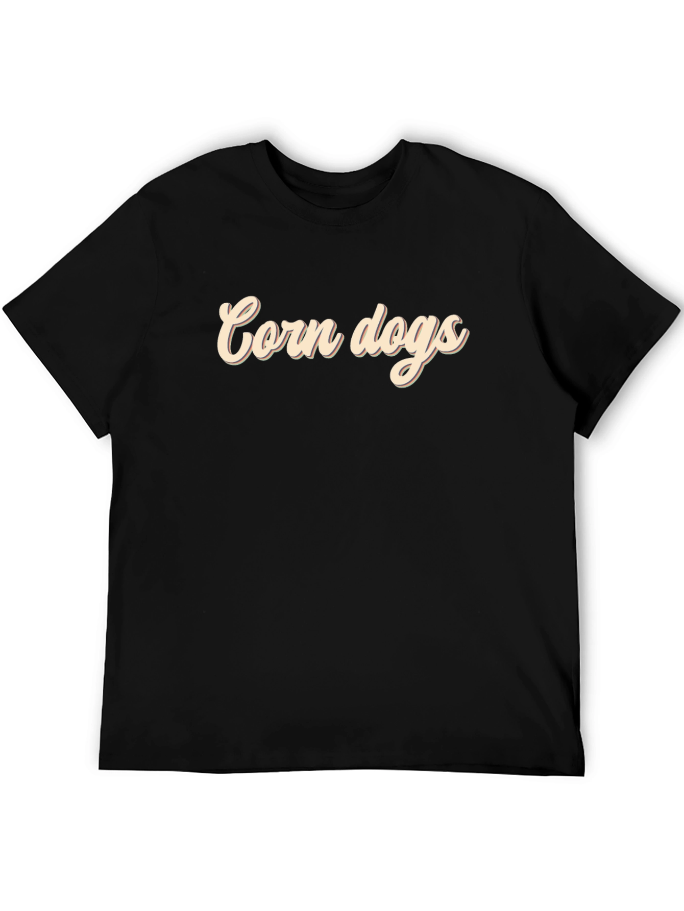 Corn Dogs Graphic Tee - Soft Cotton Blend T-Shirt