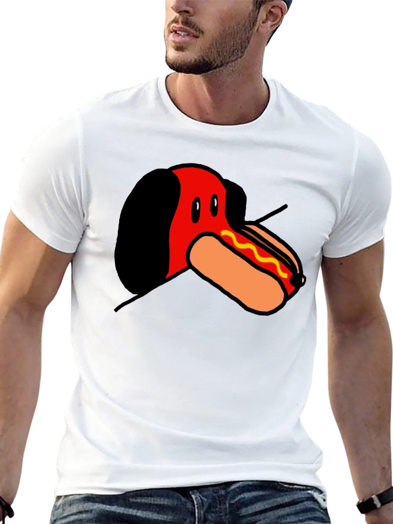Hot Dog Dachshund T-Shirt - Funny Graphic Tee