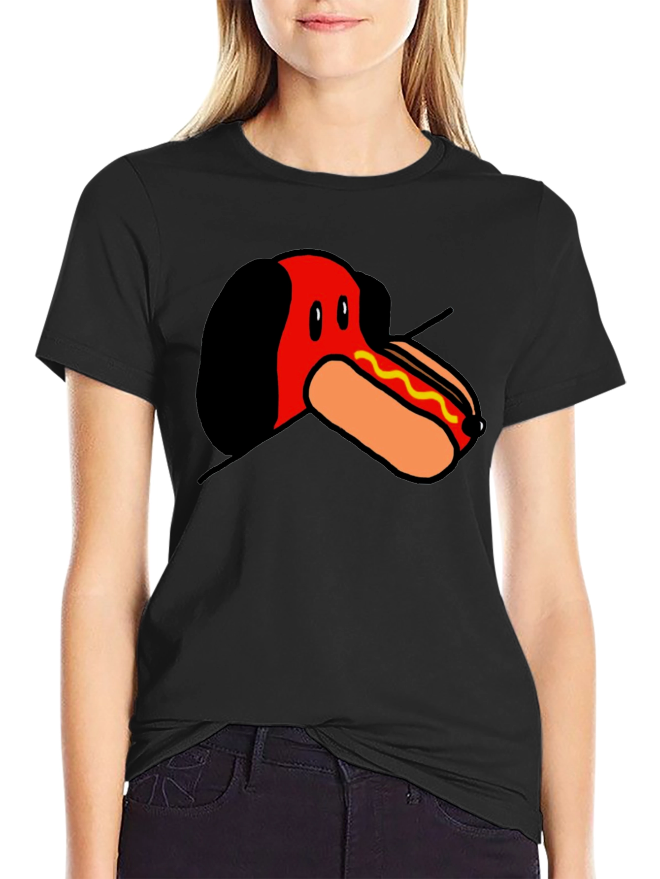Hot Dog Dachshund T-Shirt - Funny Graphic Tee