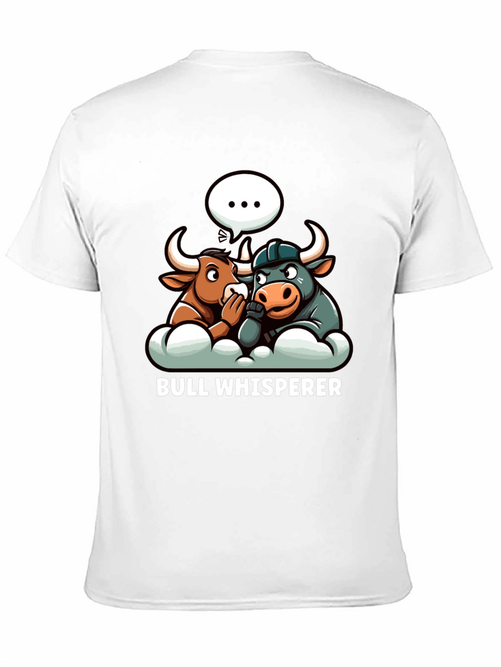 Bull Whisperer Graphic T-Shirt - Black