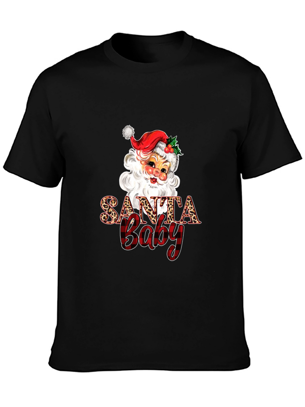 Santa Baby Graphic Tee - Holiday Style