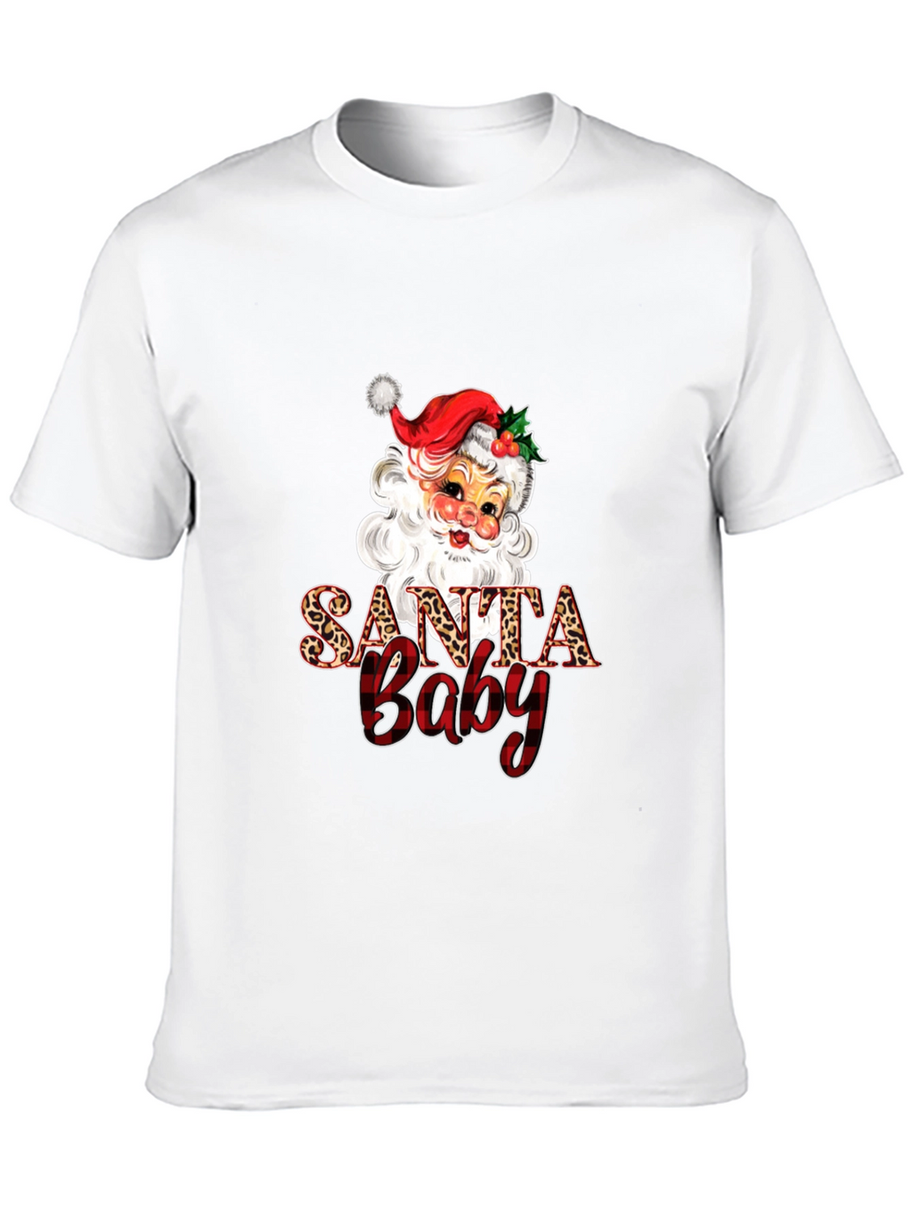 Santa Baby Graphic Tee - Holiday Style