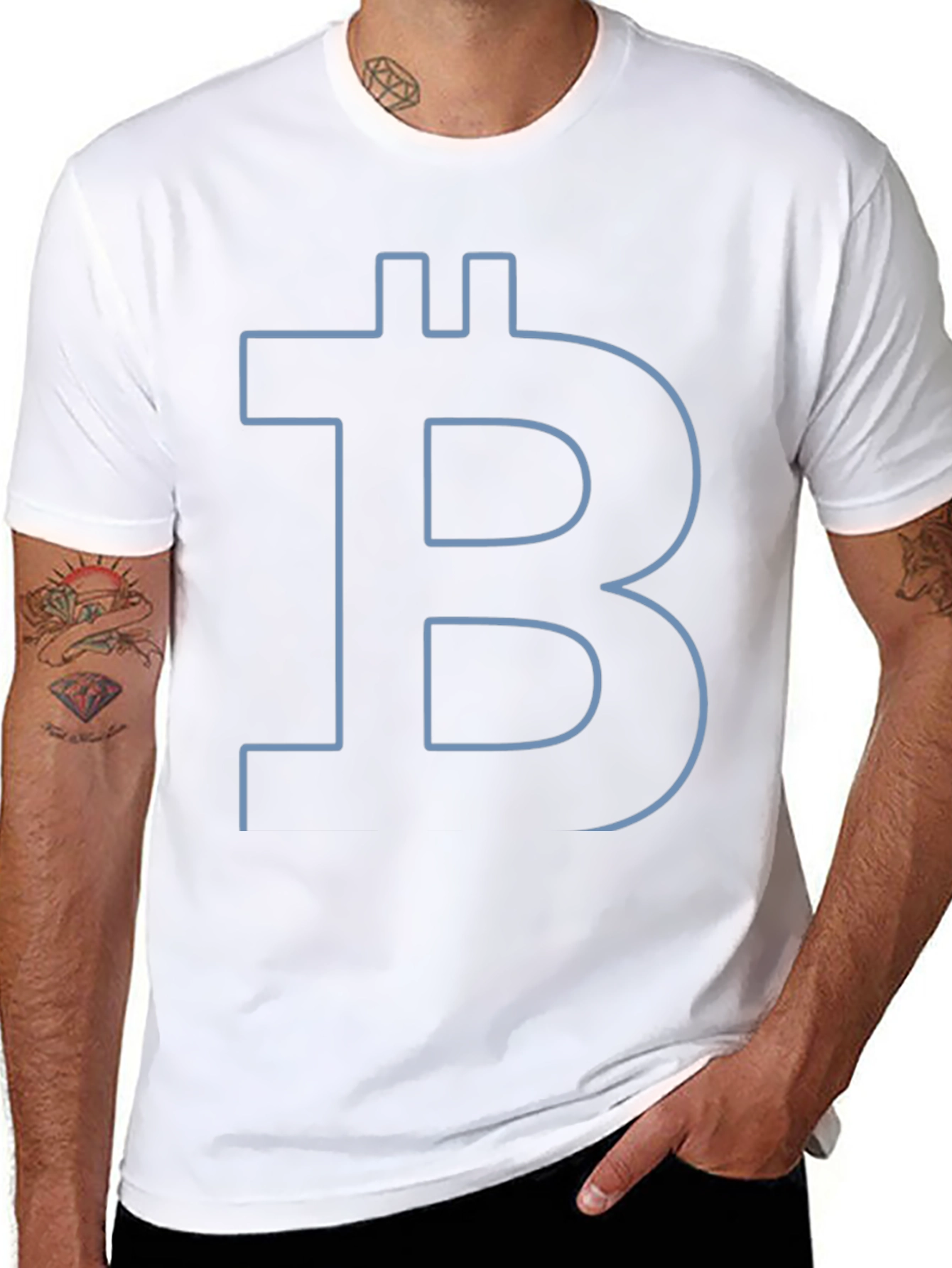 Bitcoin Logo T-Shirt - Crypto Tee