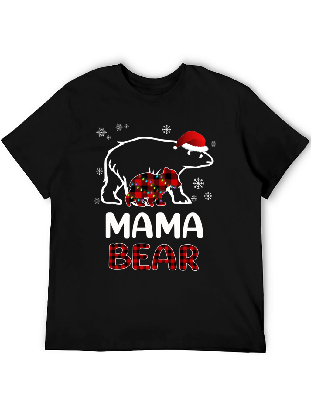 Mama Bear Christmas T-Shirt