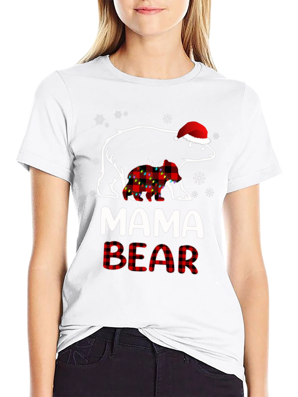 Mama Bear Christmas T-Shirt