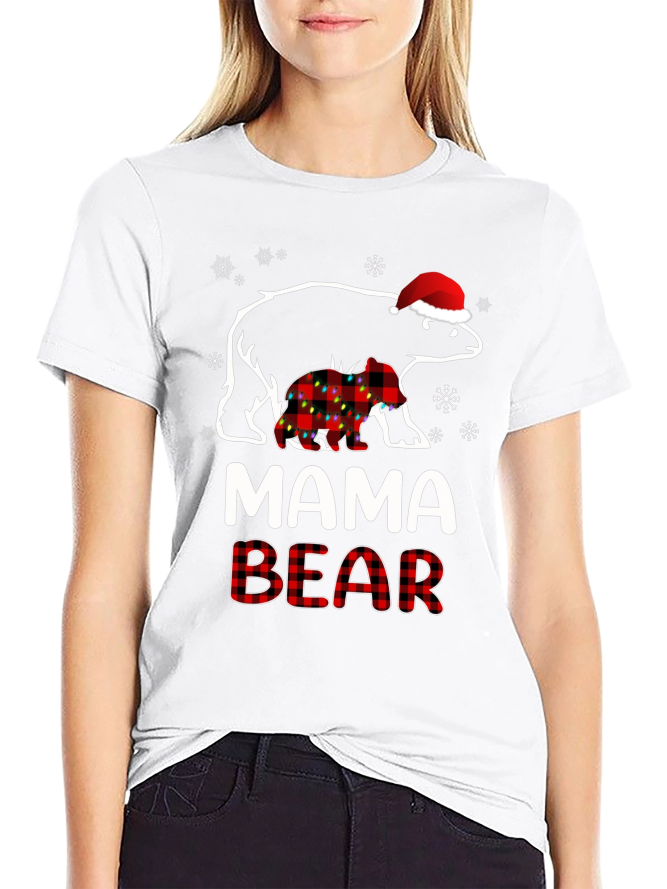 Mama Bear Christmas T-Shirt
