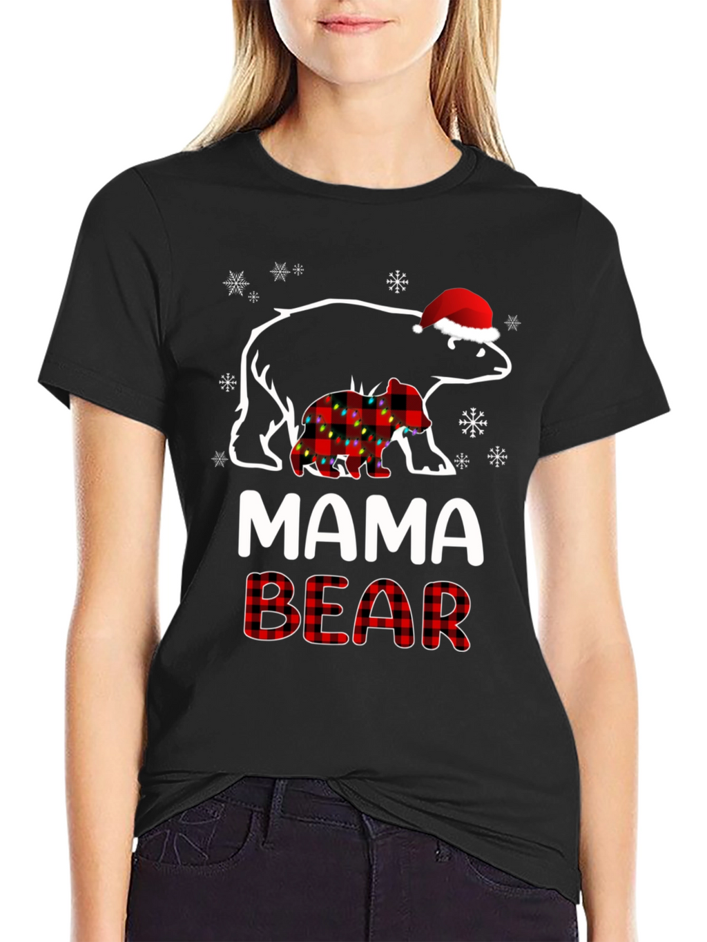 Mama Bear Christmas T-Shirt