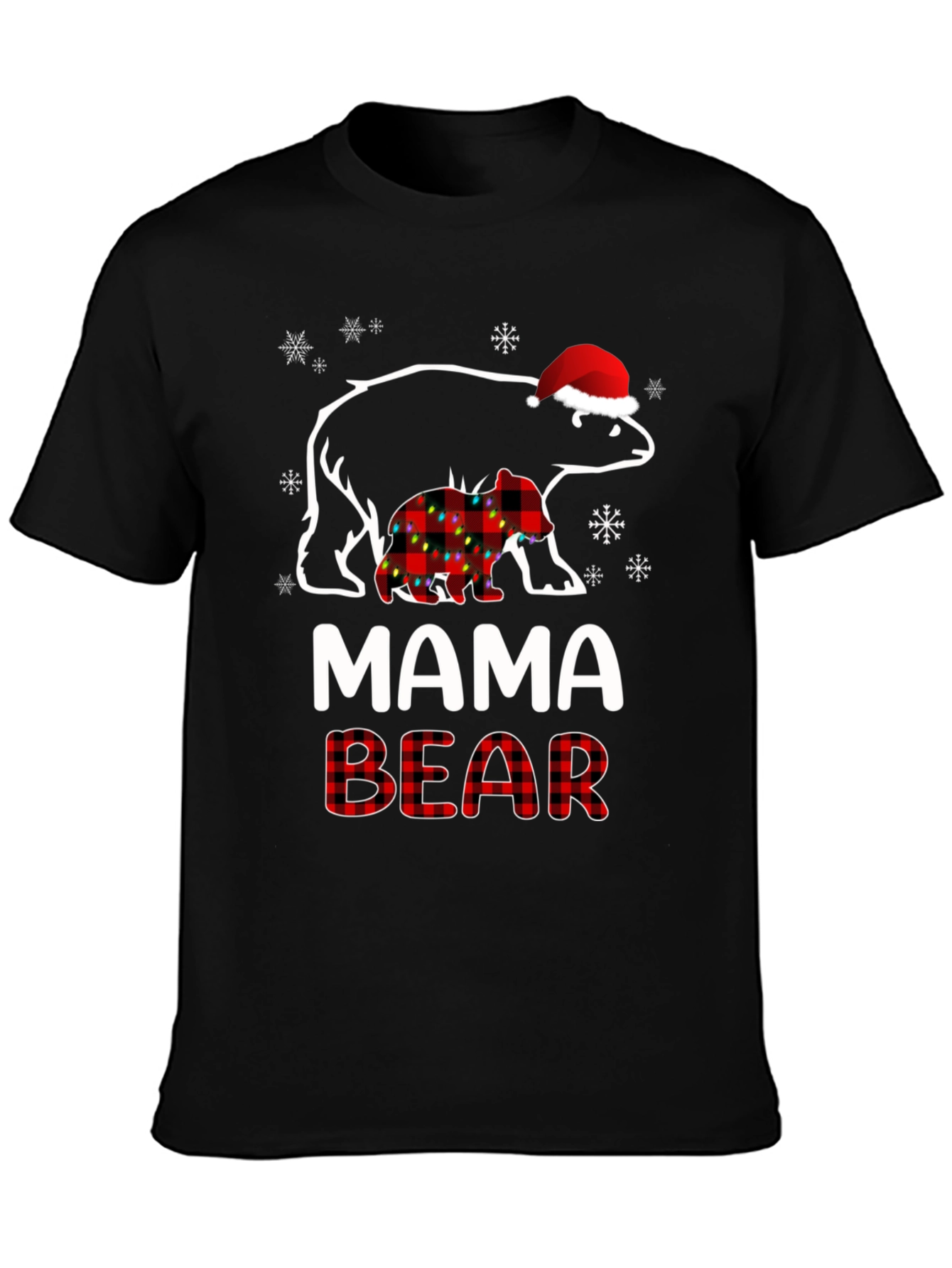 Mama Bear Christmas T-Shirt