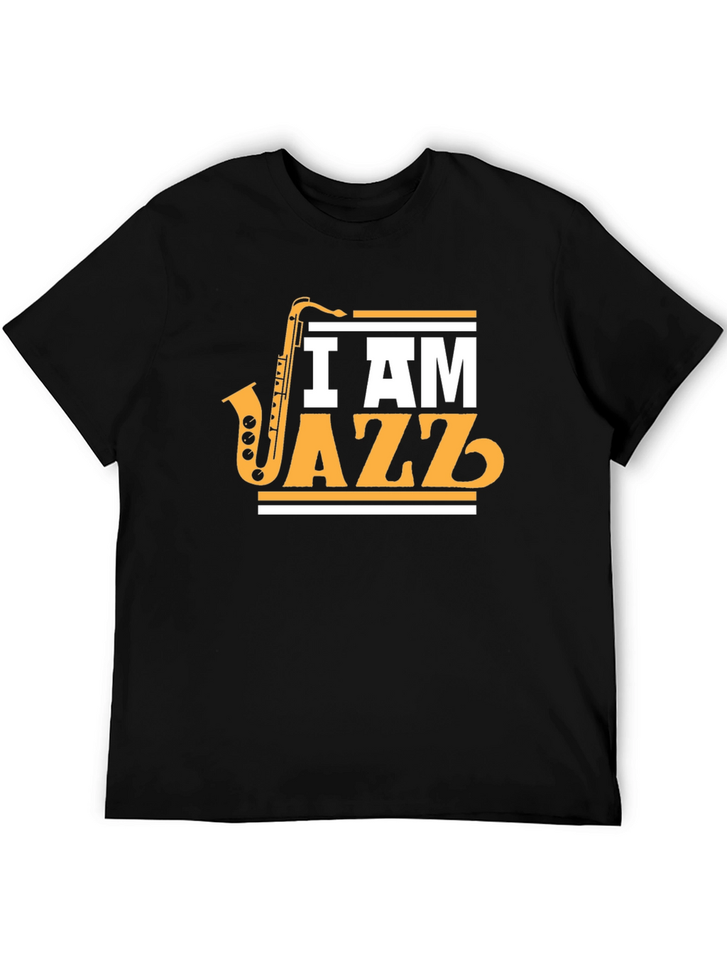I Am Jazz T-Shirt - Saxophone Music Tee