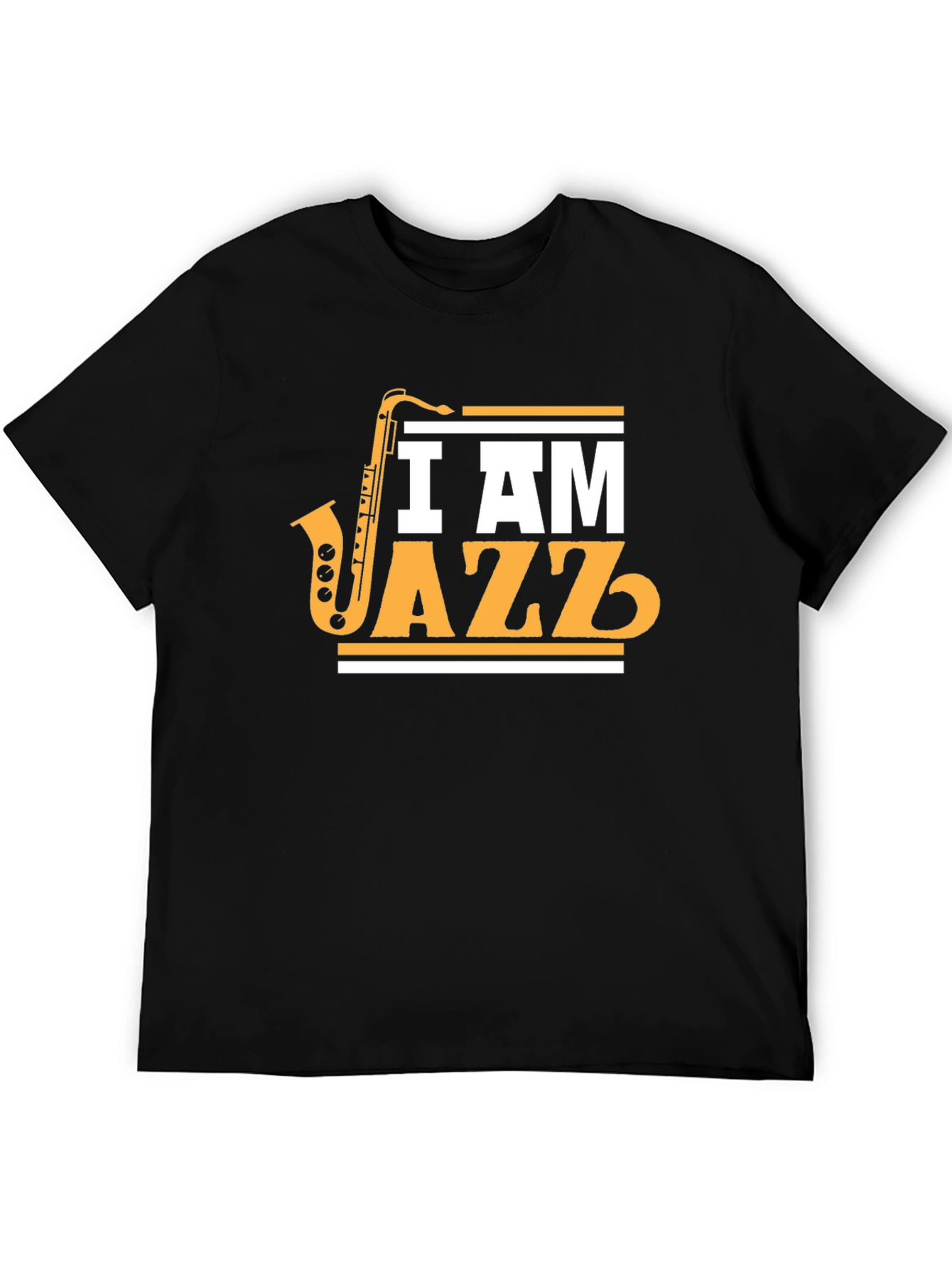 I Am Jazz T-Shirt - Saxophone Music Tee