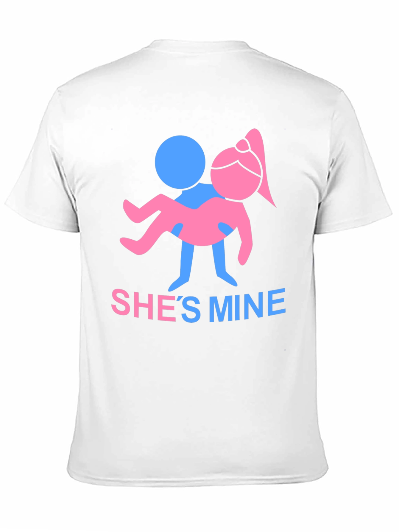 Shes Mine Graphic Tee - Funny Couple T-Shirt