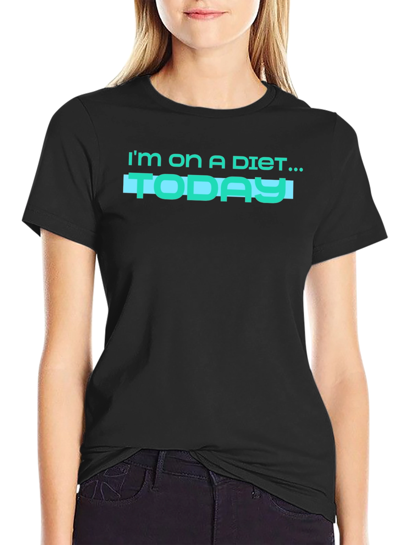 Im on a Diet... Today! Funny Graphic T-Shirt