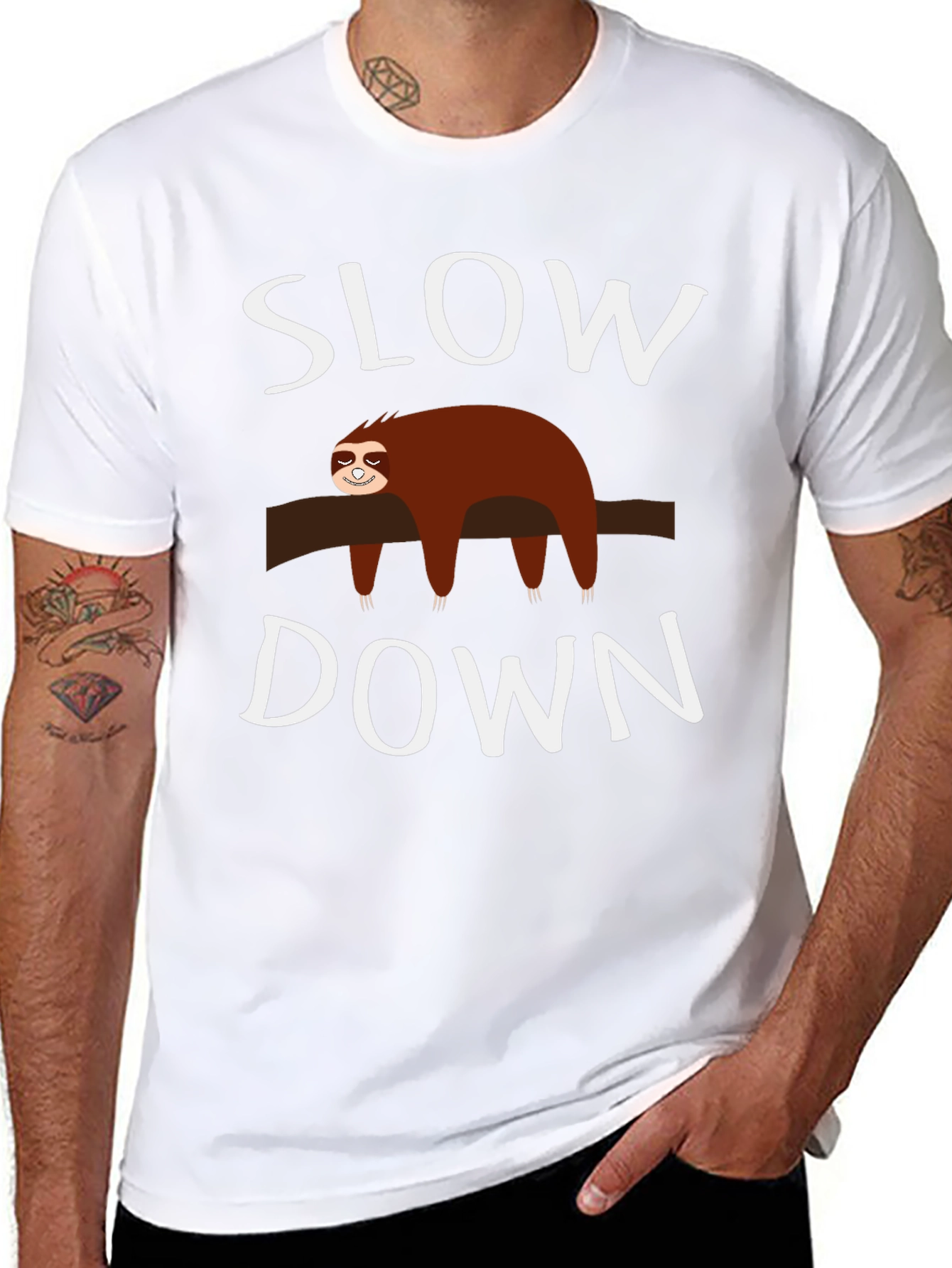 Slow Down Sloth T-Shirt - Unisex
