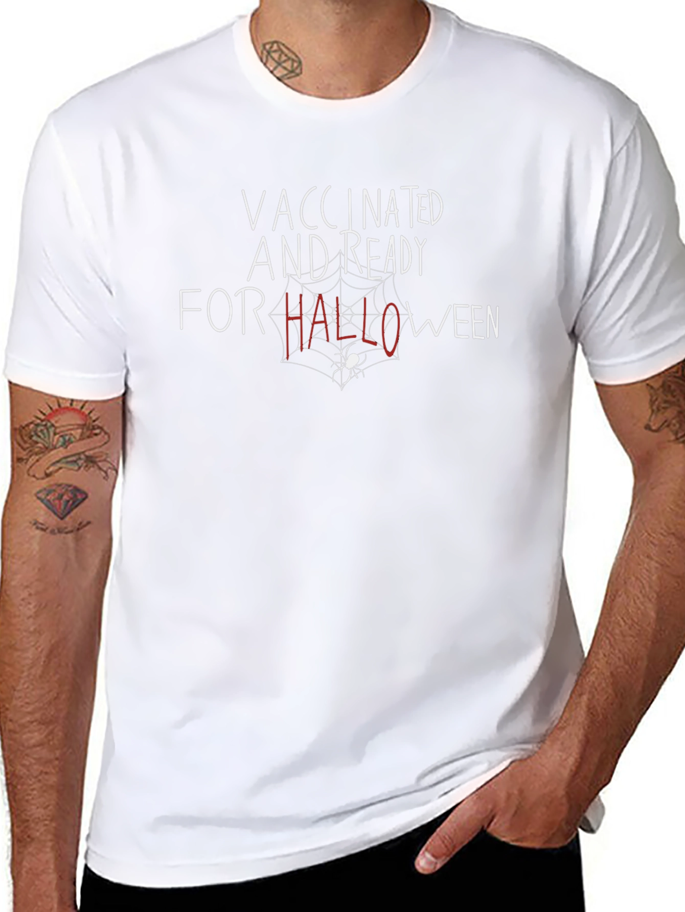 Vaccinated and Ready for Halloween T-Shirt