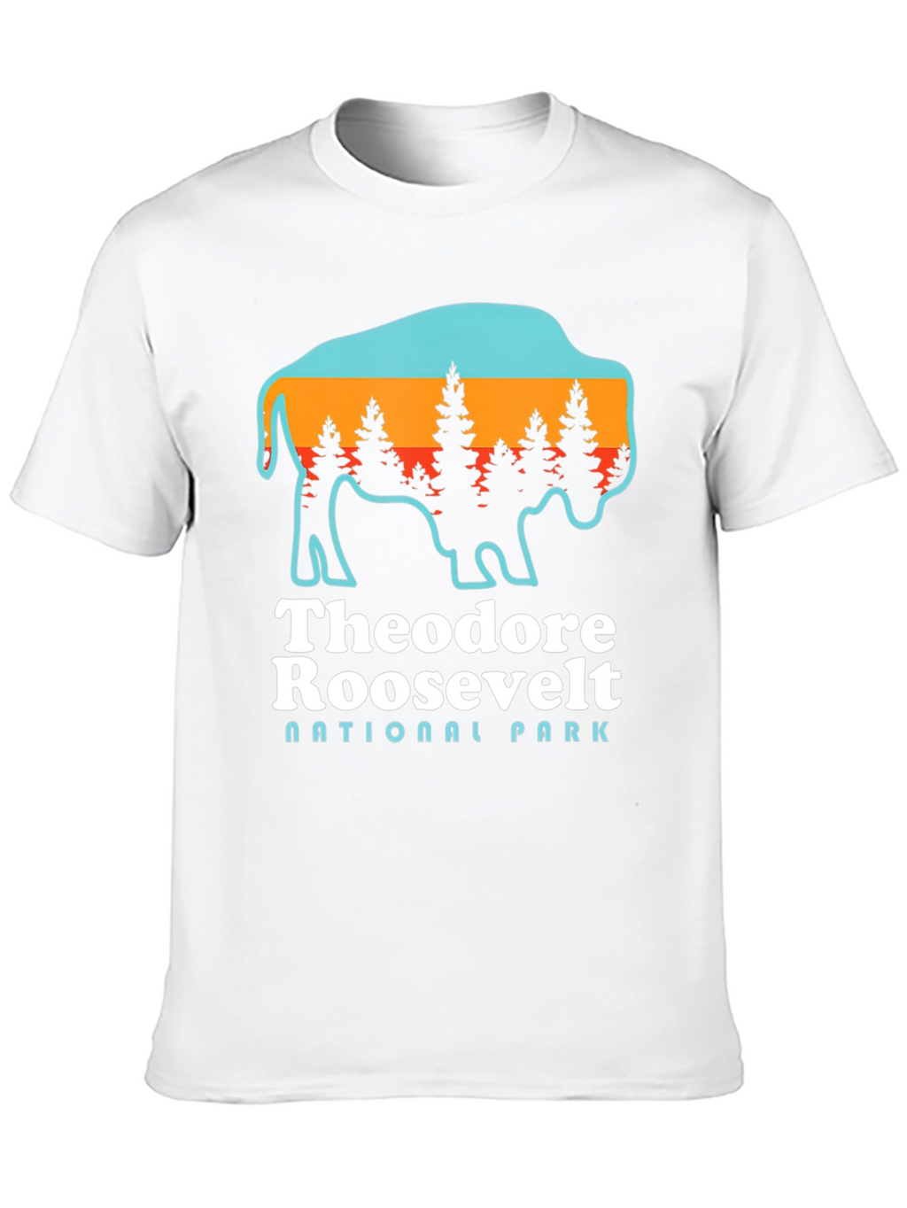 Theodore Roosevelt National Park Bison T-Shirt