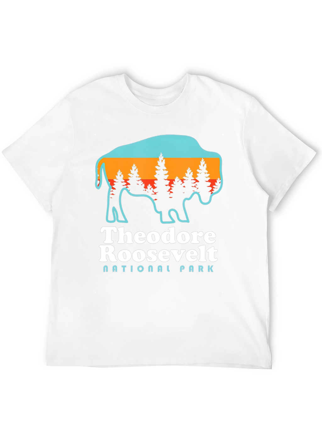 Theodore Roosevelt National Park Bison T-Shirt