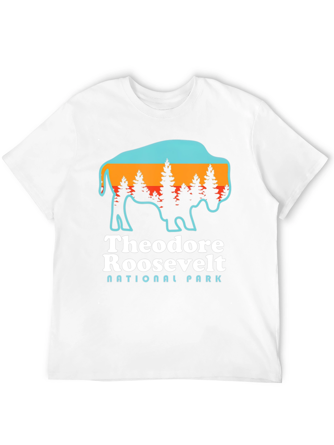 Theodore Roosevelt National Park Bison T-Shirt