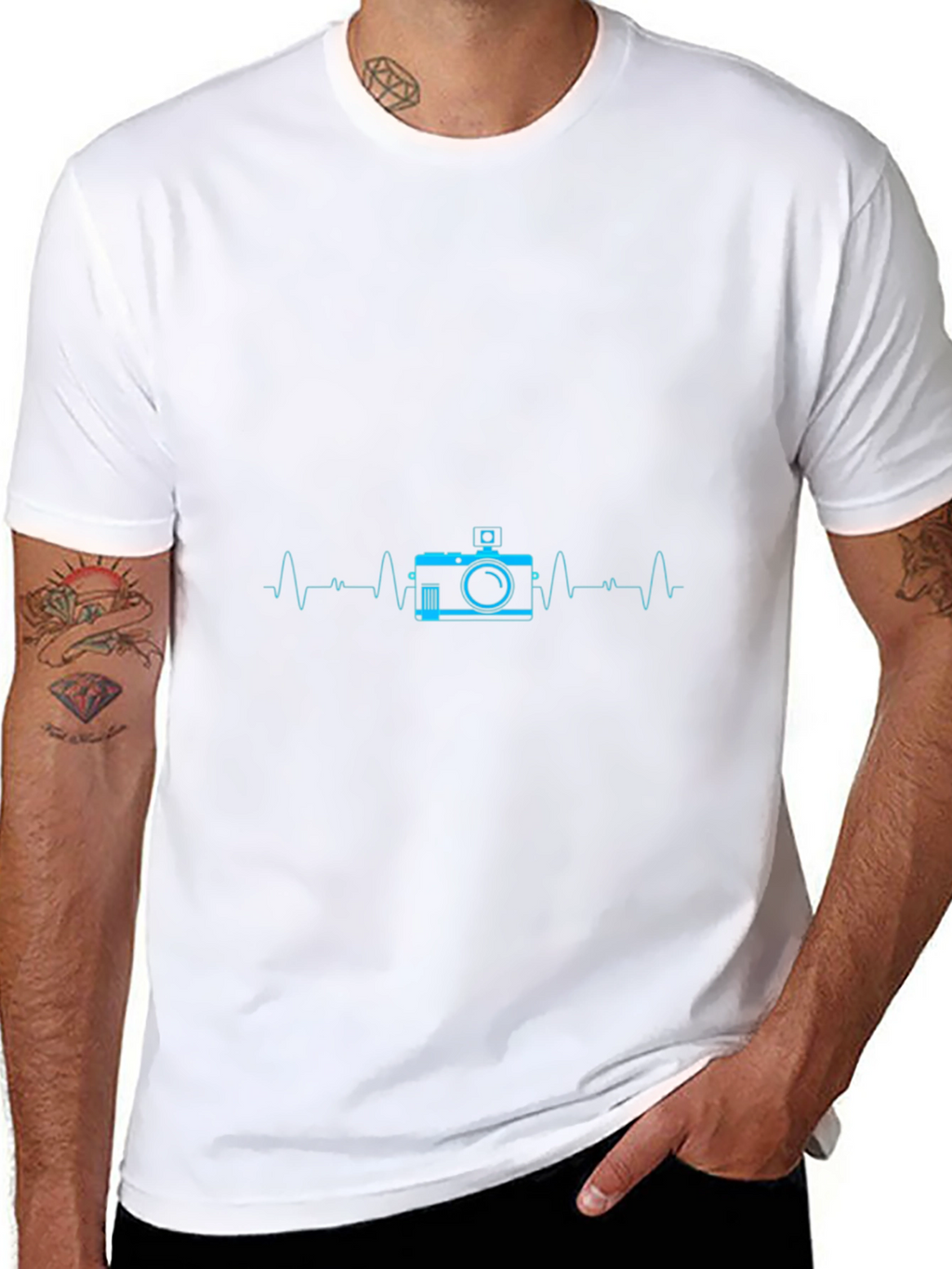 Photographer Heartbeat T-Shirt