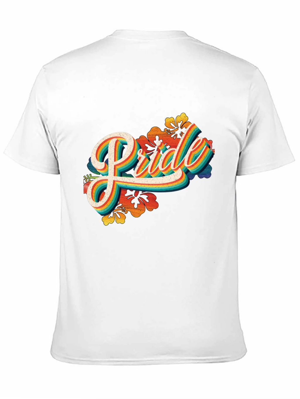 Pride Rainbow Graphic Tee - Retro LGBT Pride T-Shirt