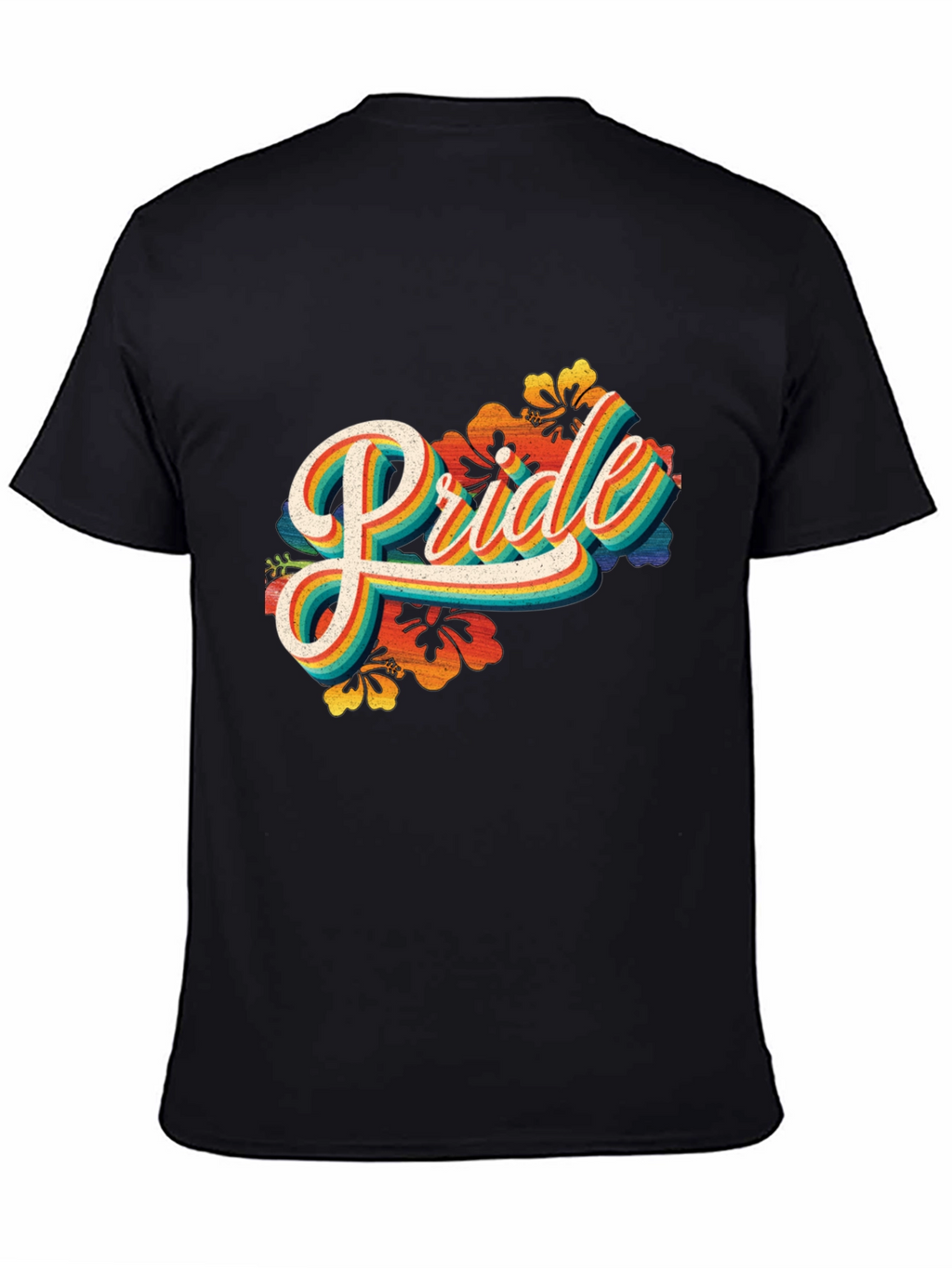Pride Rainbow Graphic Tee - Retro LGBT Pride T-Shirt