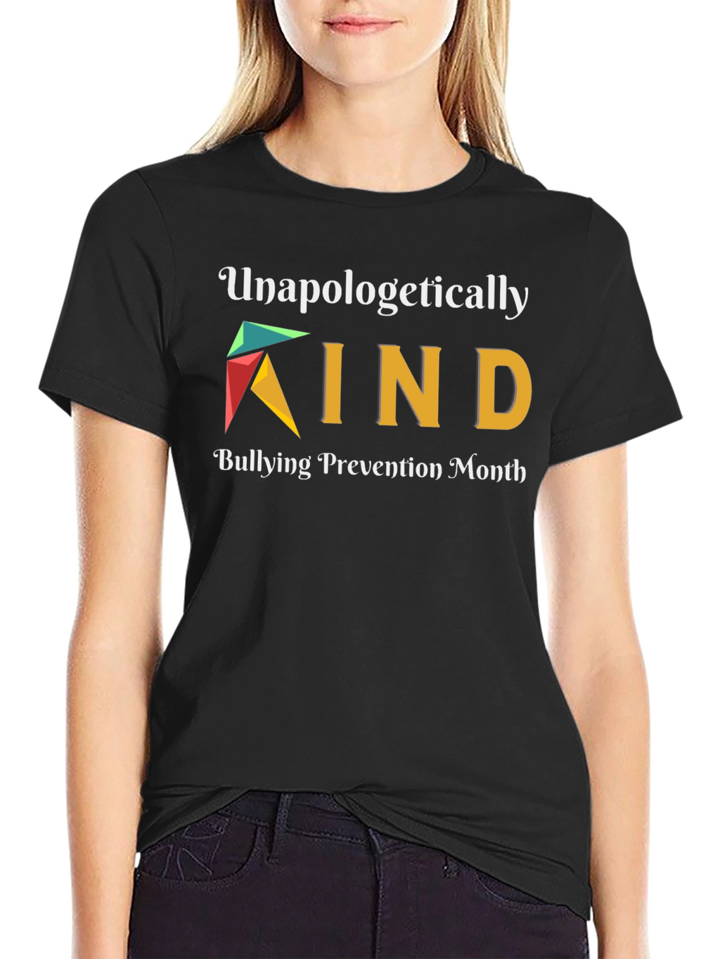 Unapologetically Kind Bullying Prevention Month T-Shirt